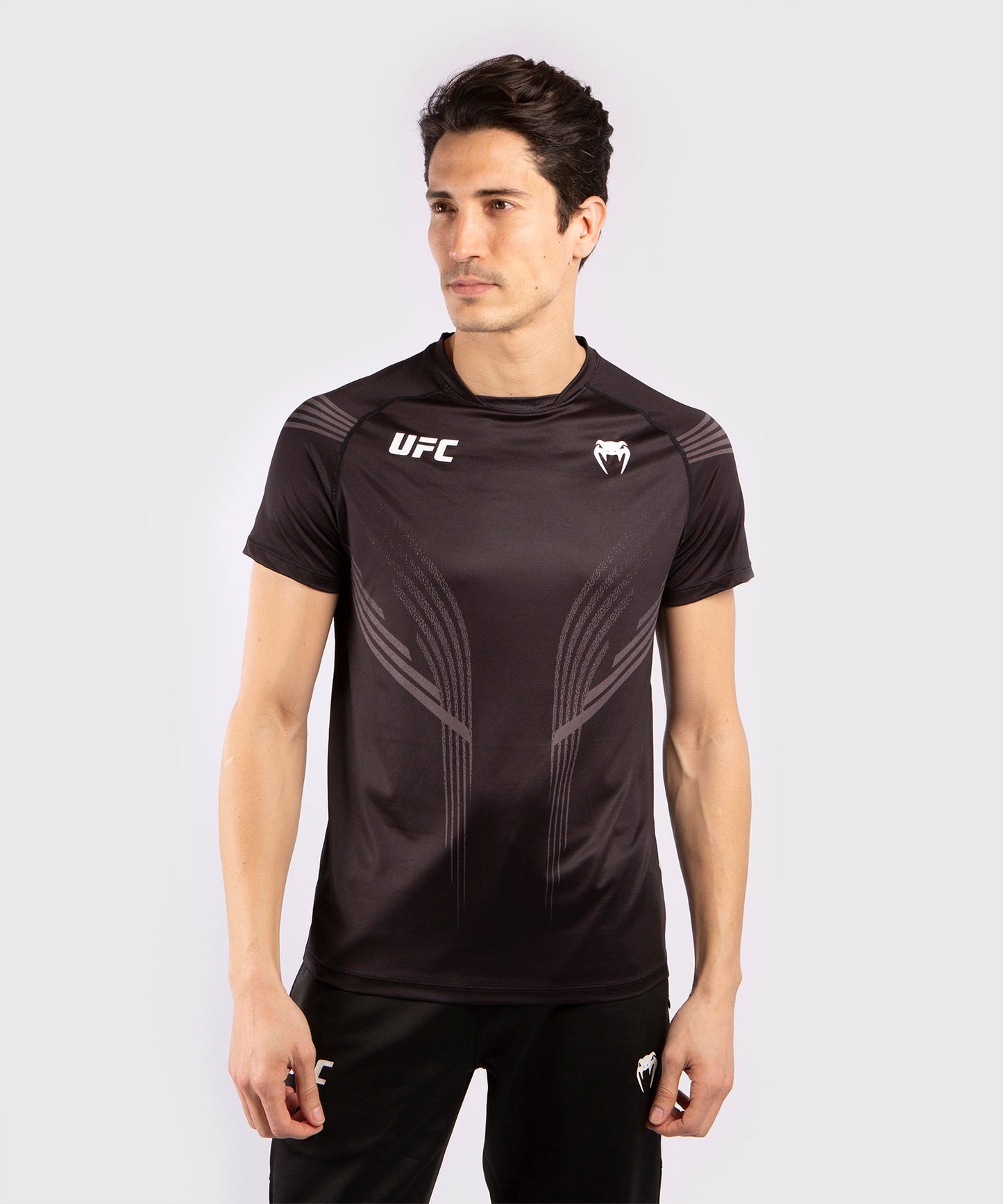 Men's UFC Venum Pro Line Technical T-Shirt - Black