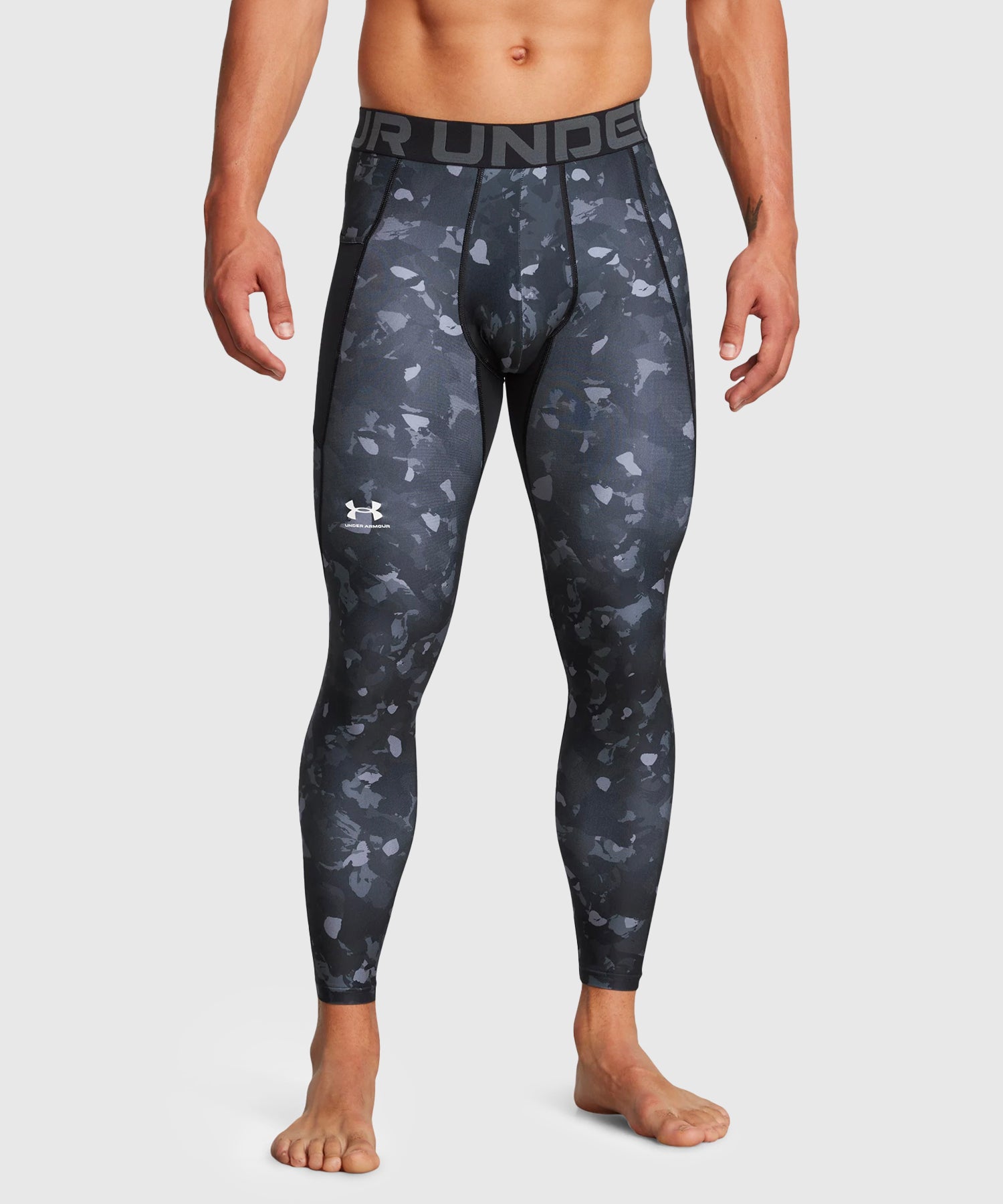 Pantalon De Compression Under Armour Heatgear Noir/Camo – Dragon