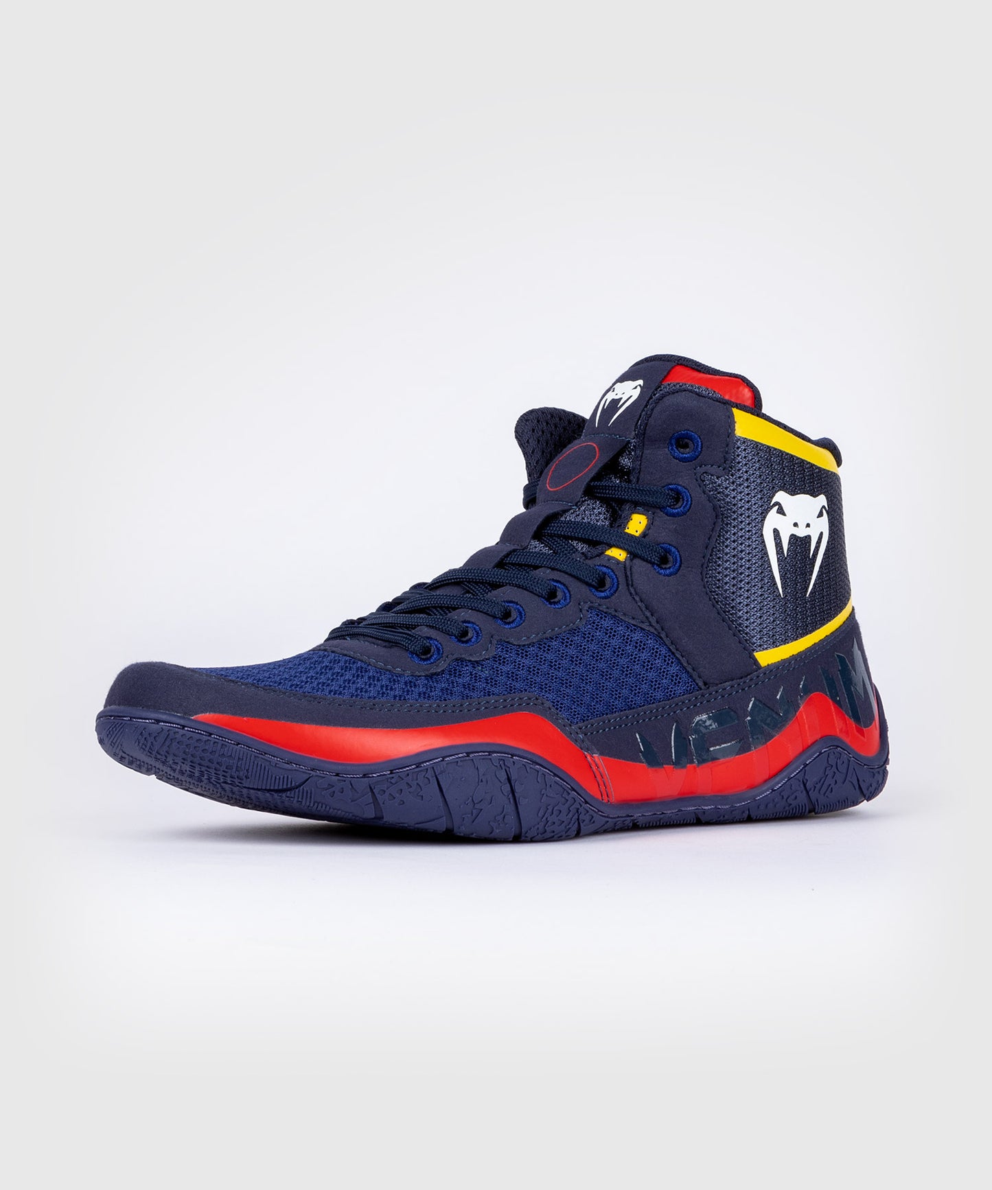 Chaussures de lutte Venum Elite - Bleu/Jaune