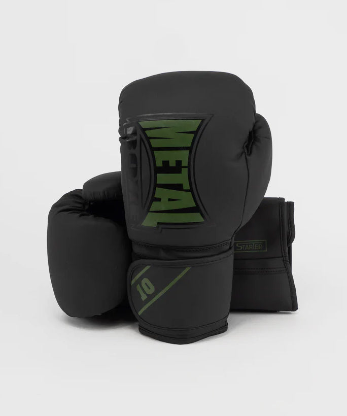 Metal Boxe Allenamento Metal Starter Guantoni da Boxe - Nero/Cachi