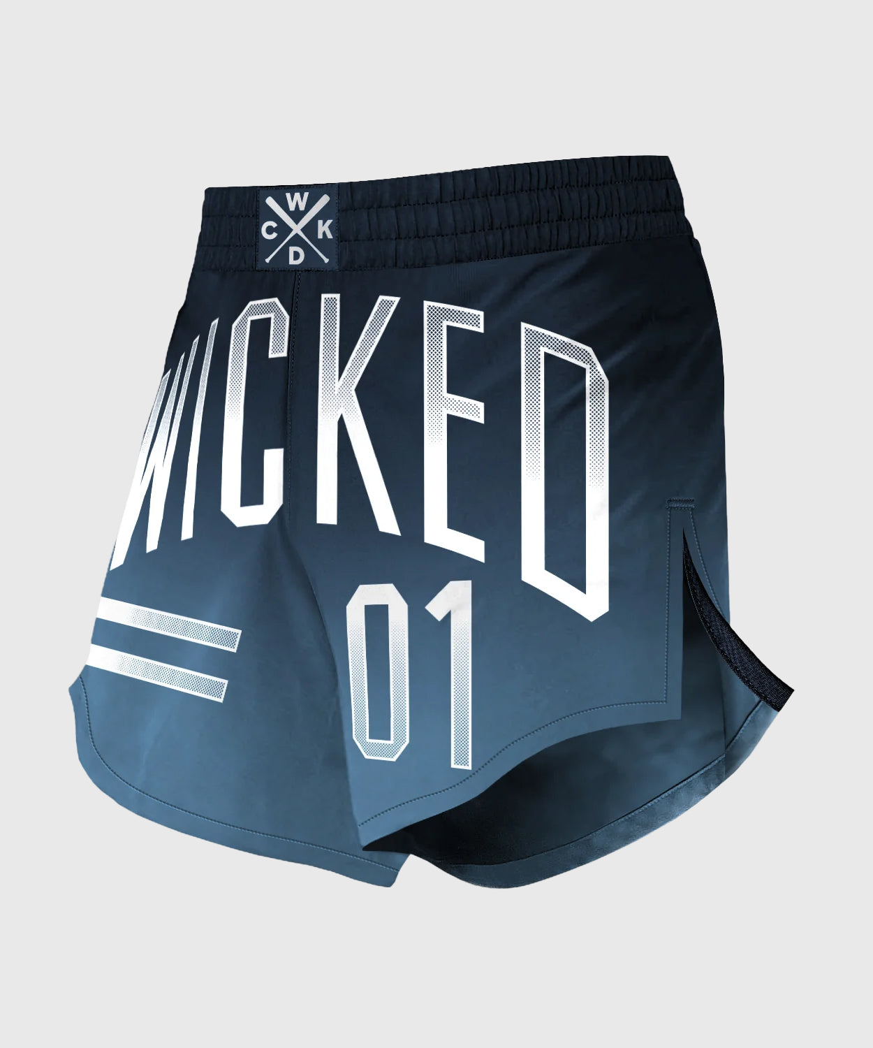 Wicked One Element Superbowl Fightshorts - Blau