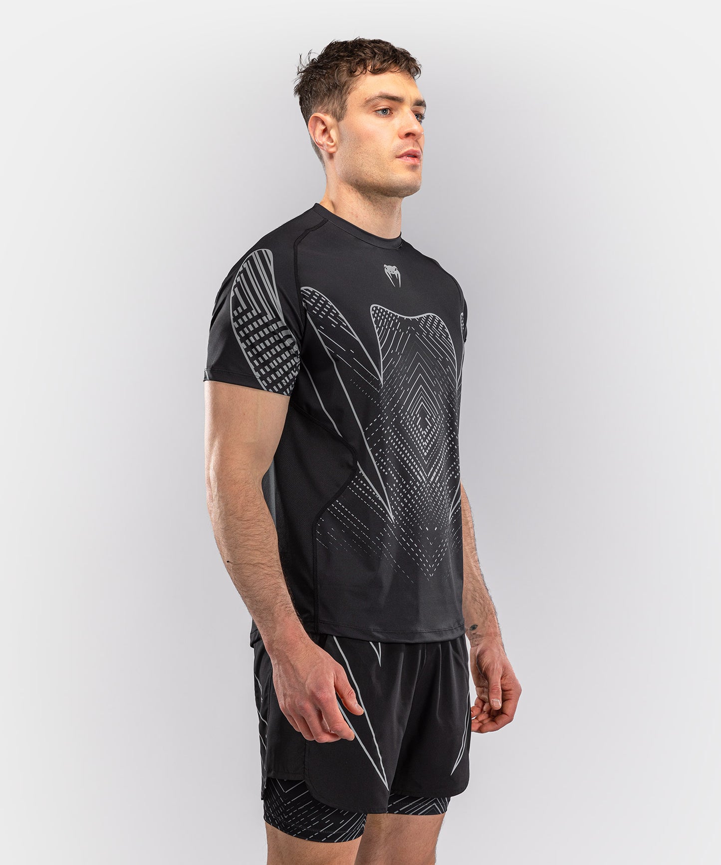 Venum Midnight Fury Dry Tech – Negro/Gris/Plata