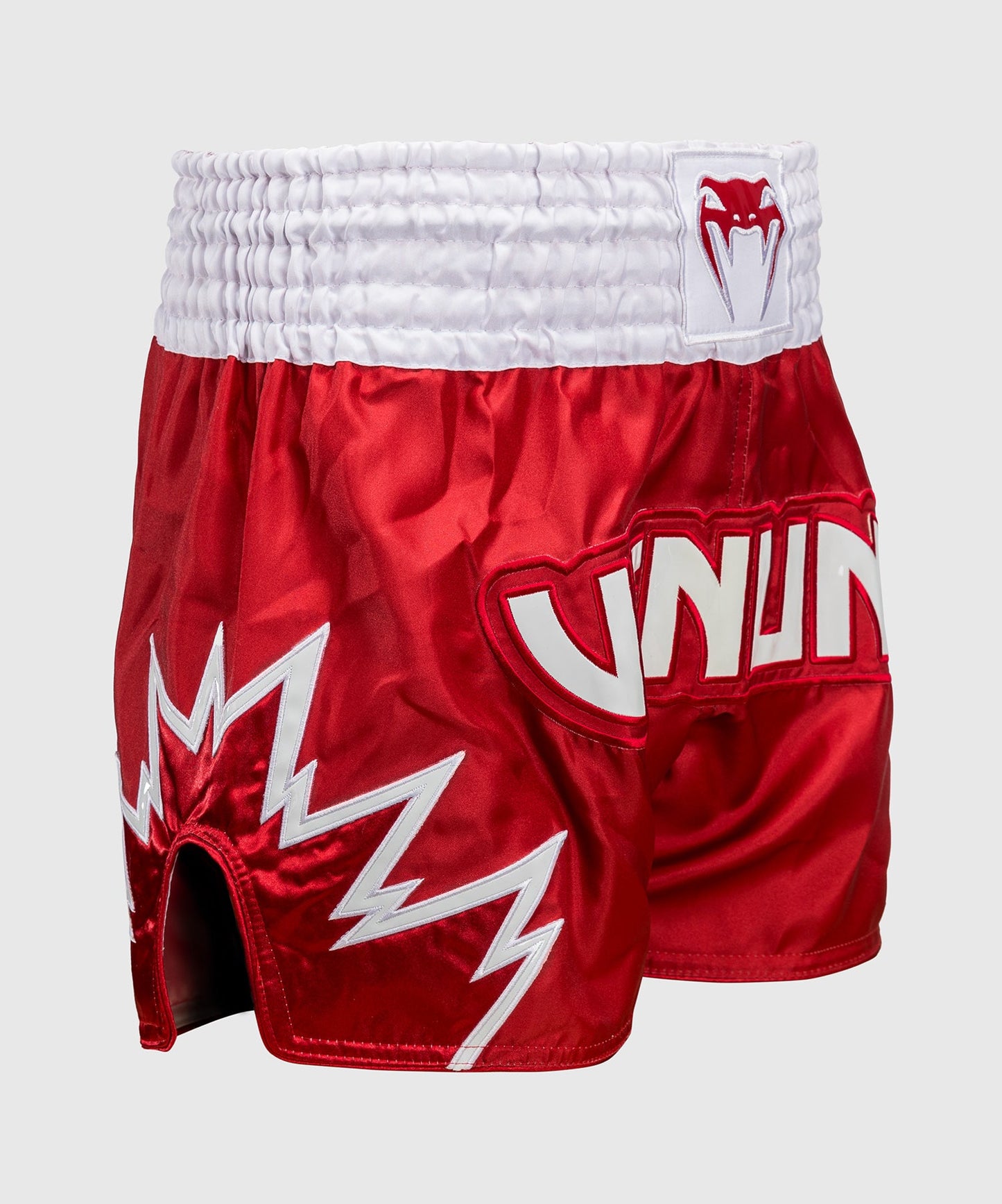 Shorts de Muay Thai Venum Inferno - Rouge/Blanc