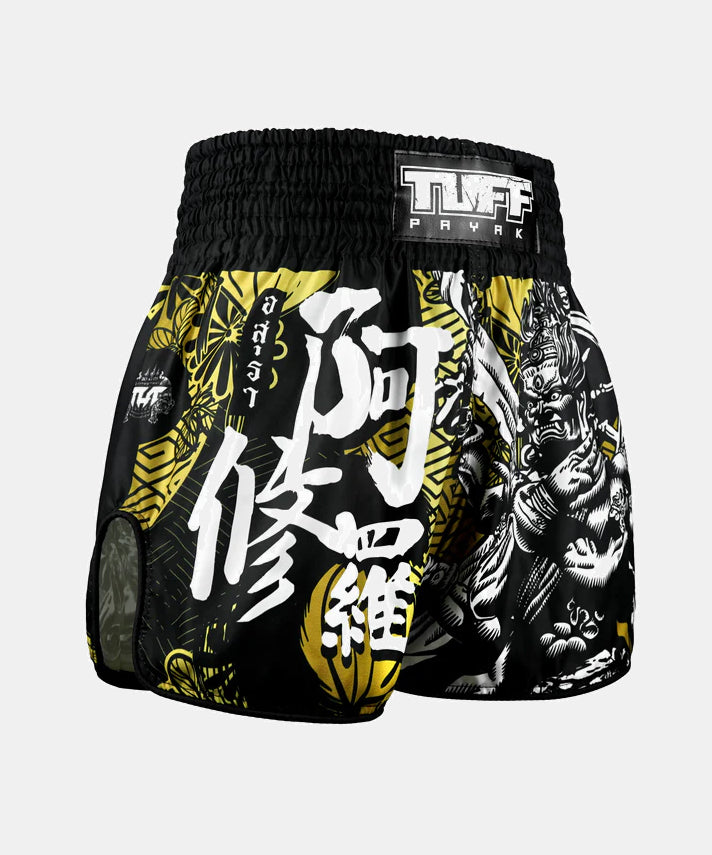 Short De Muay Thai Tuff Payak Wrath Of The Ashura - Noir