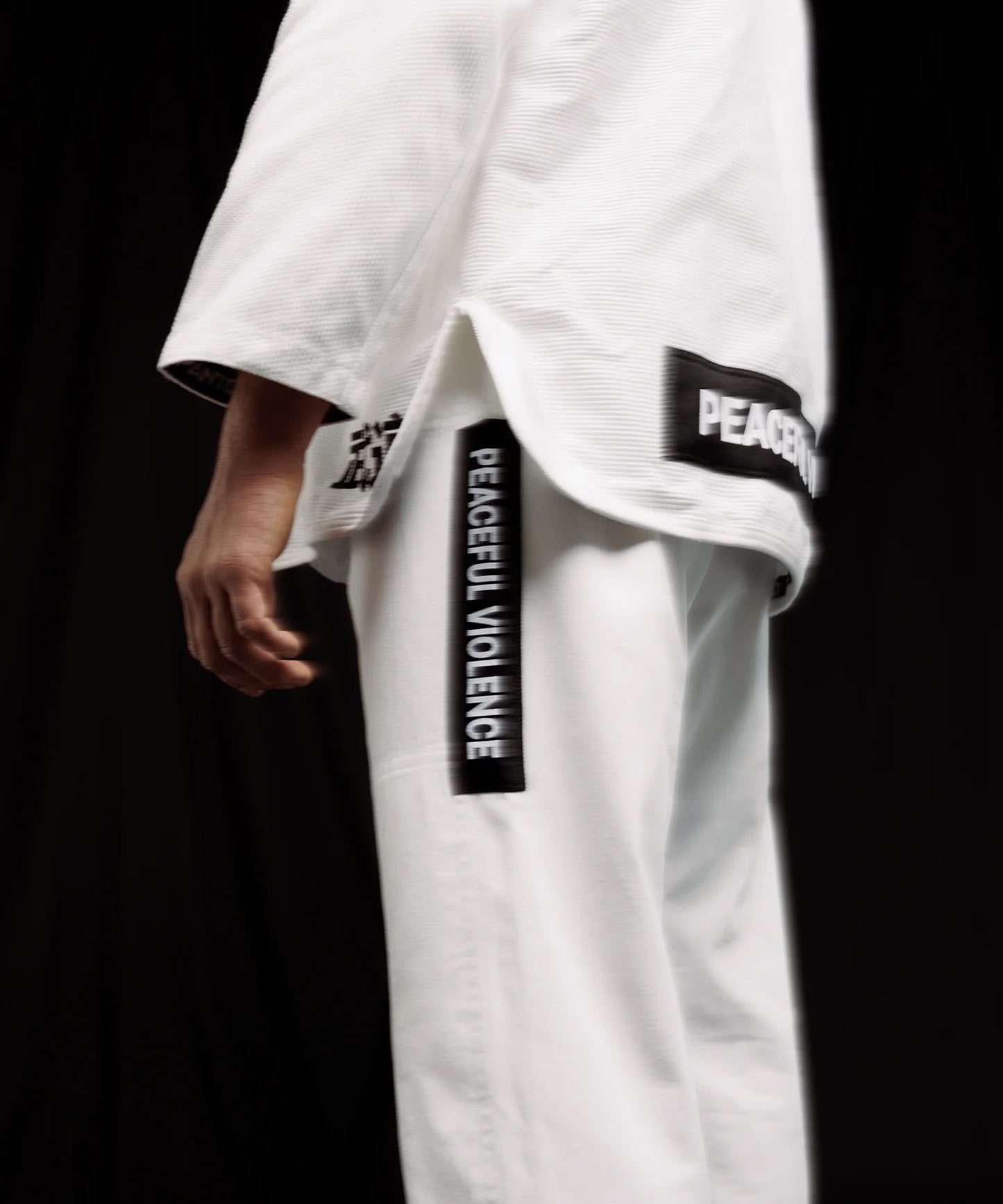 Kimono de JJB Manto Society - Blanc