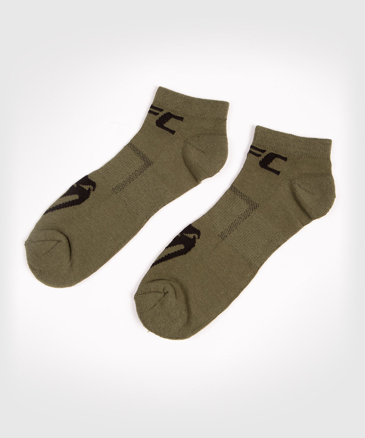 Lot de 2 Paires de Chaussettes UFC Venum Authentic Fight Week - Kaki