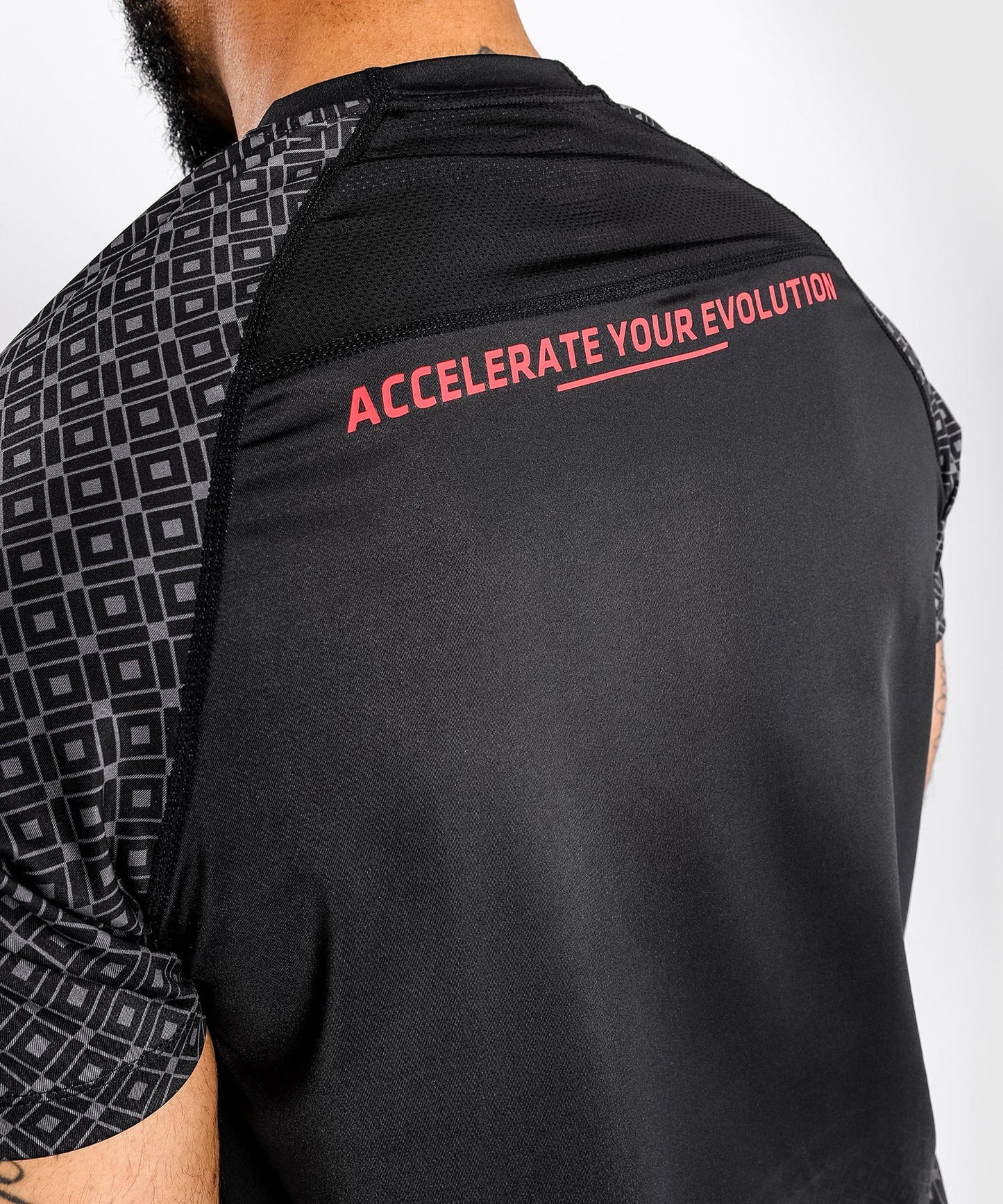 T-Shirt Dry Tech UFC Venum Performance Institute - Black/Red