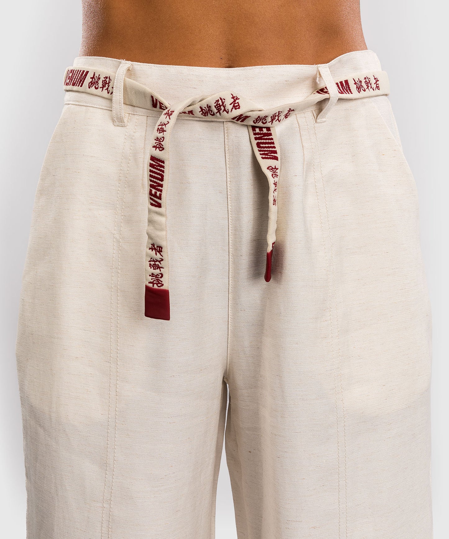 Venum Serpenti Pantalones Mujer – Marfil/Burdeos