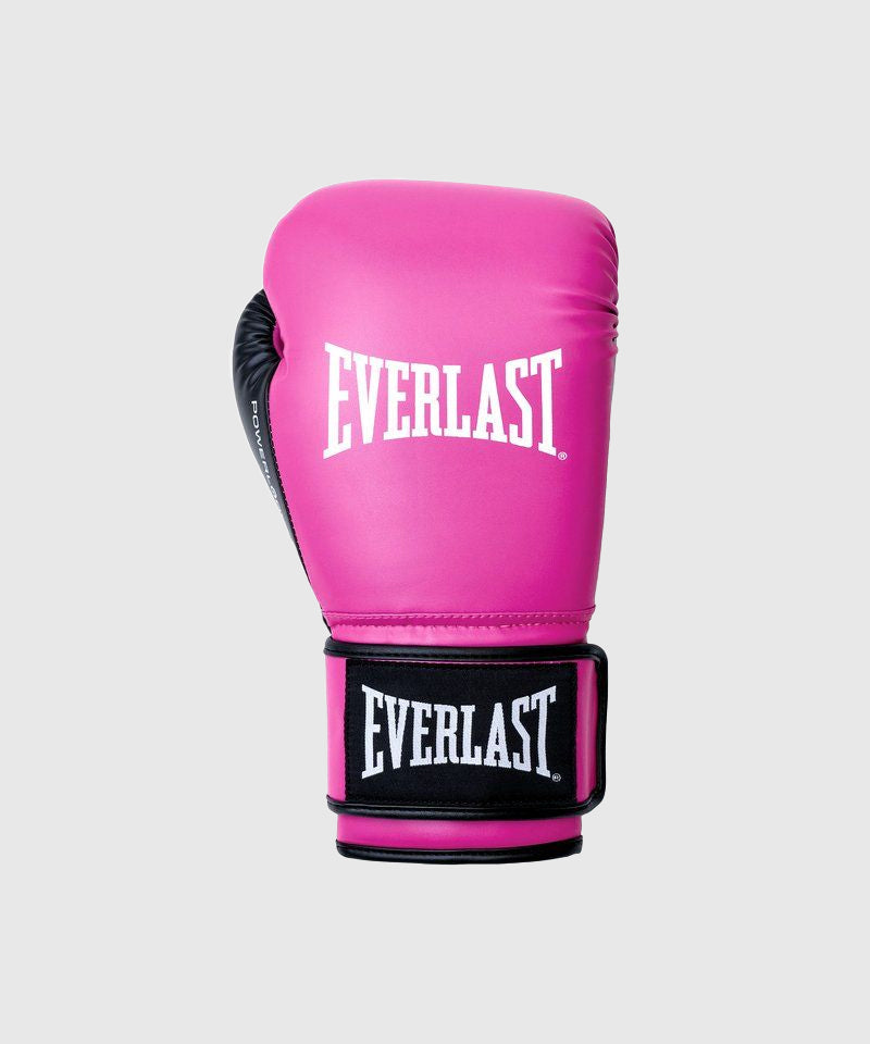 Gants de boxe Everlast Powerlock OG Training - Rose/Noir