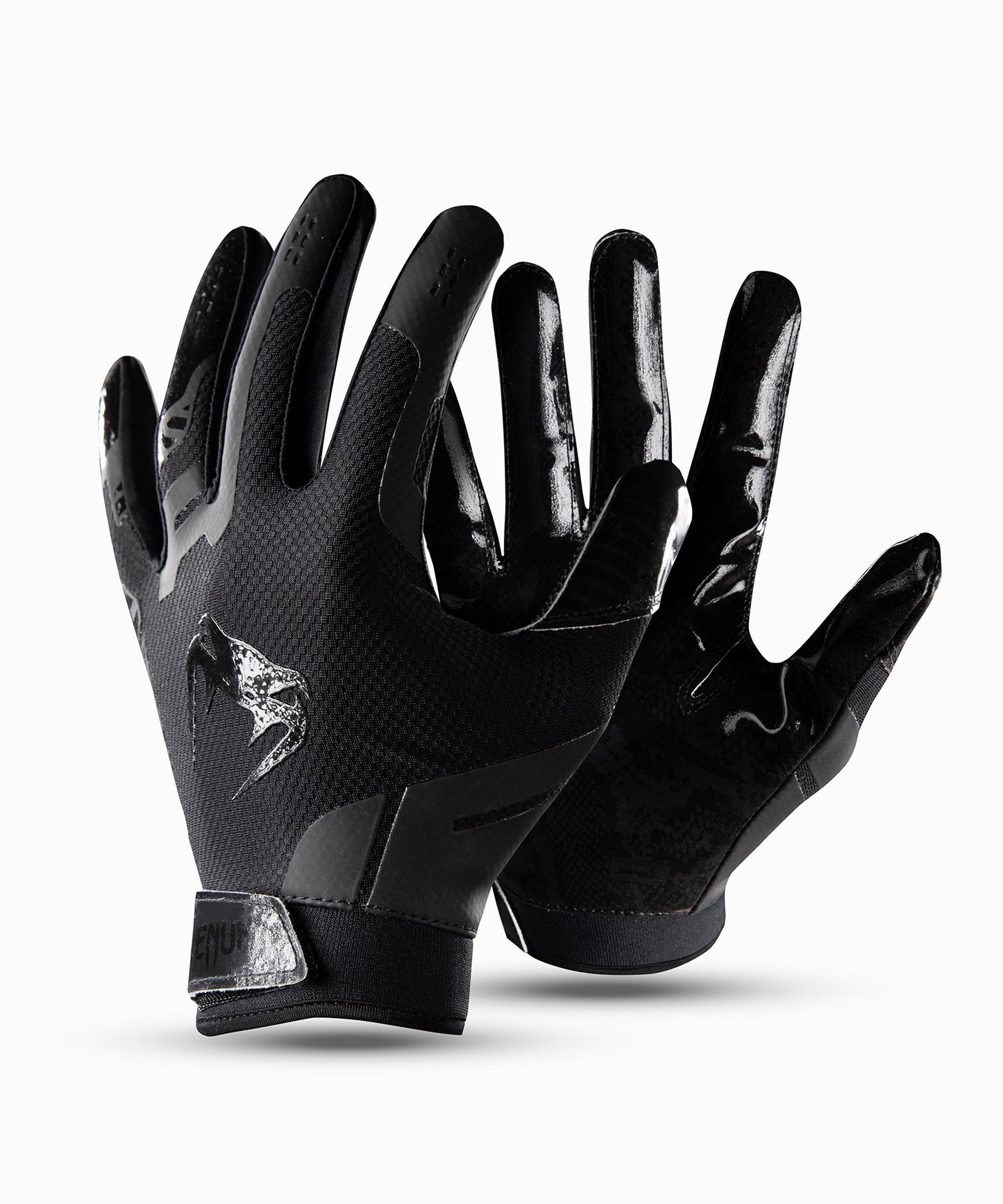 Venum Elite Fußballhandschuhe – Schwarz/Schwarz