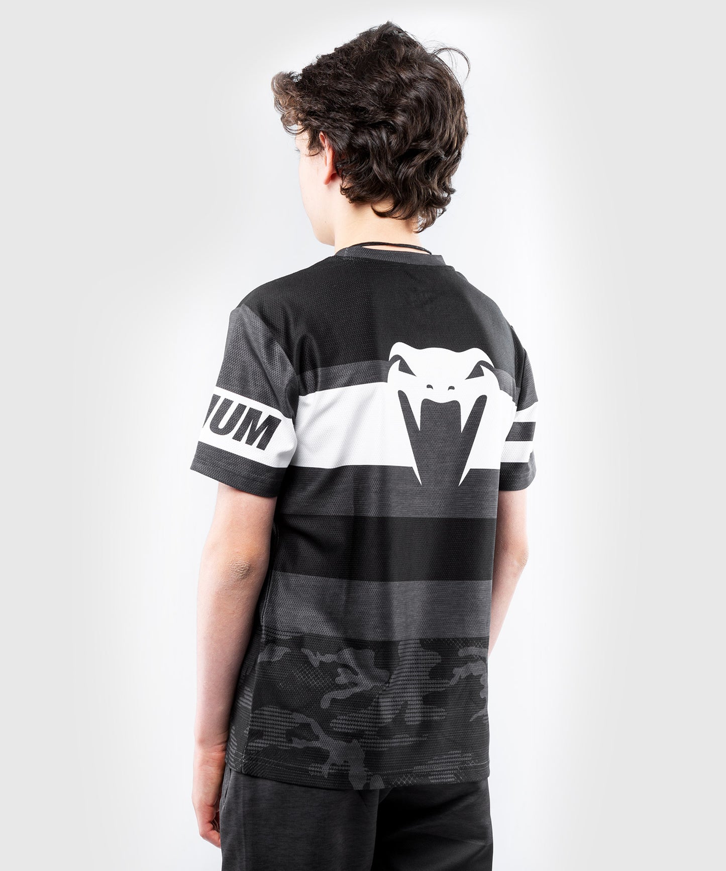 Venum Bandit Dry Tech T-shirt - for kids – Black/Grey