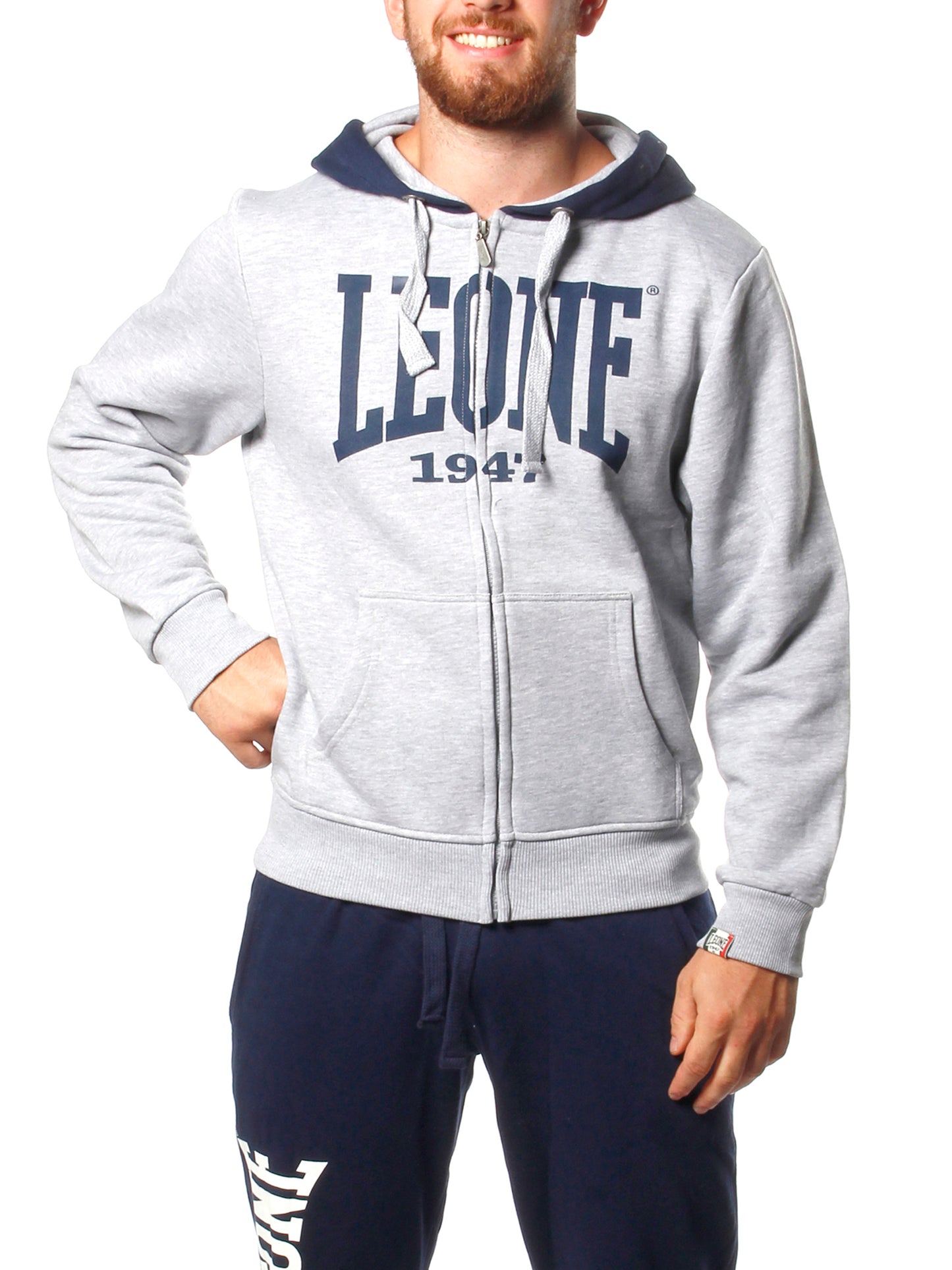 Sweatshirt à zip Leone
