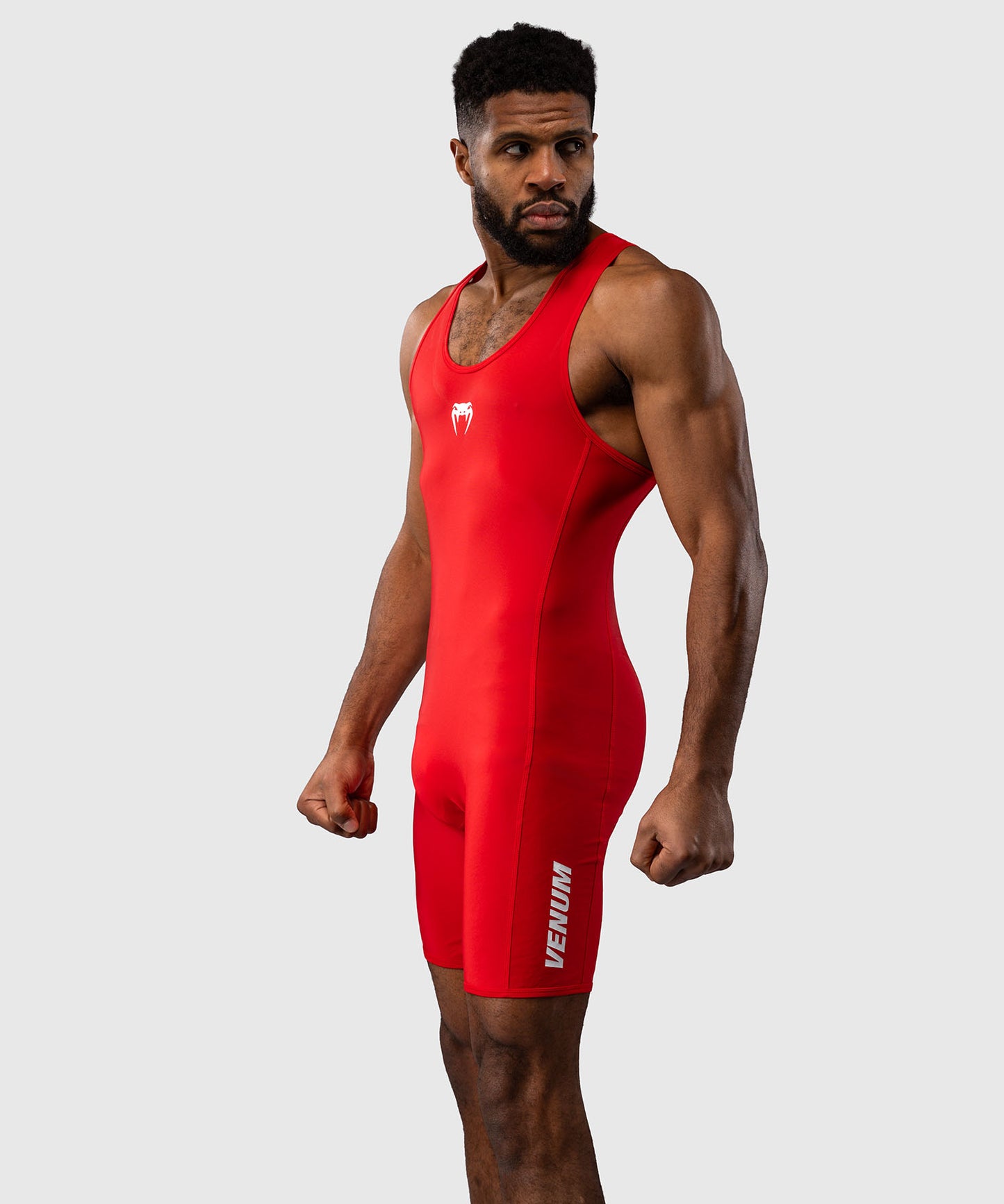 Venum Challenger Men's Wrestling Singlet - Red