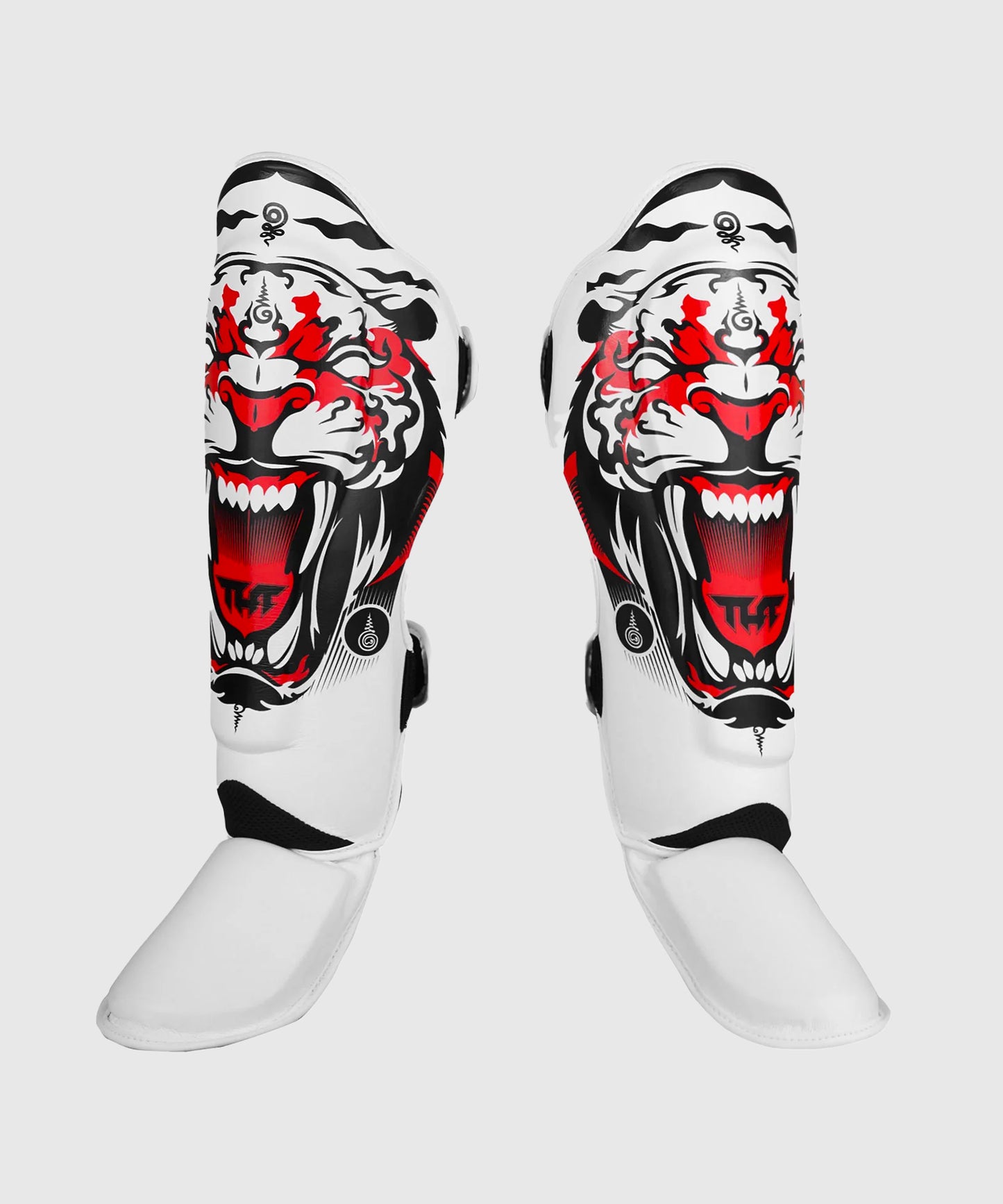 Tuff Tiger Shin Guards - White