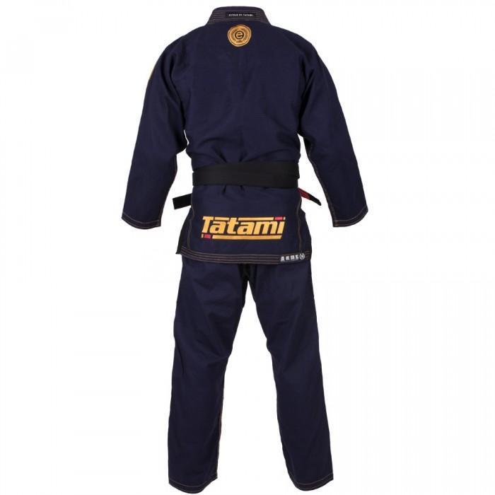 Kimono de JJB Tatami Fightwear Estilo 6.0 - Bleu marine/Doré