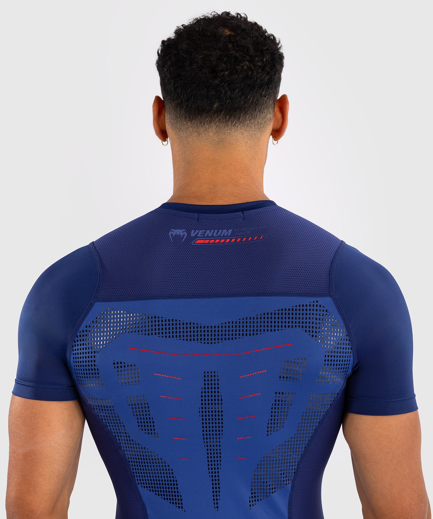 Venum Technical 3.0 Rashguard a Maniche Corte - Blu Notte