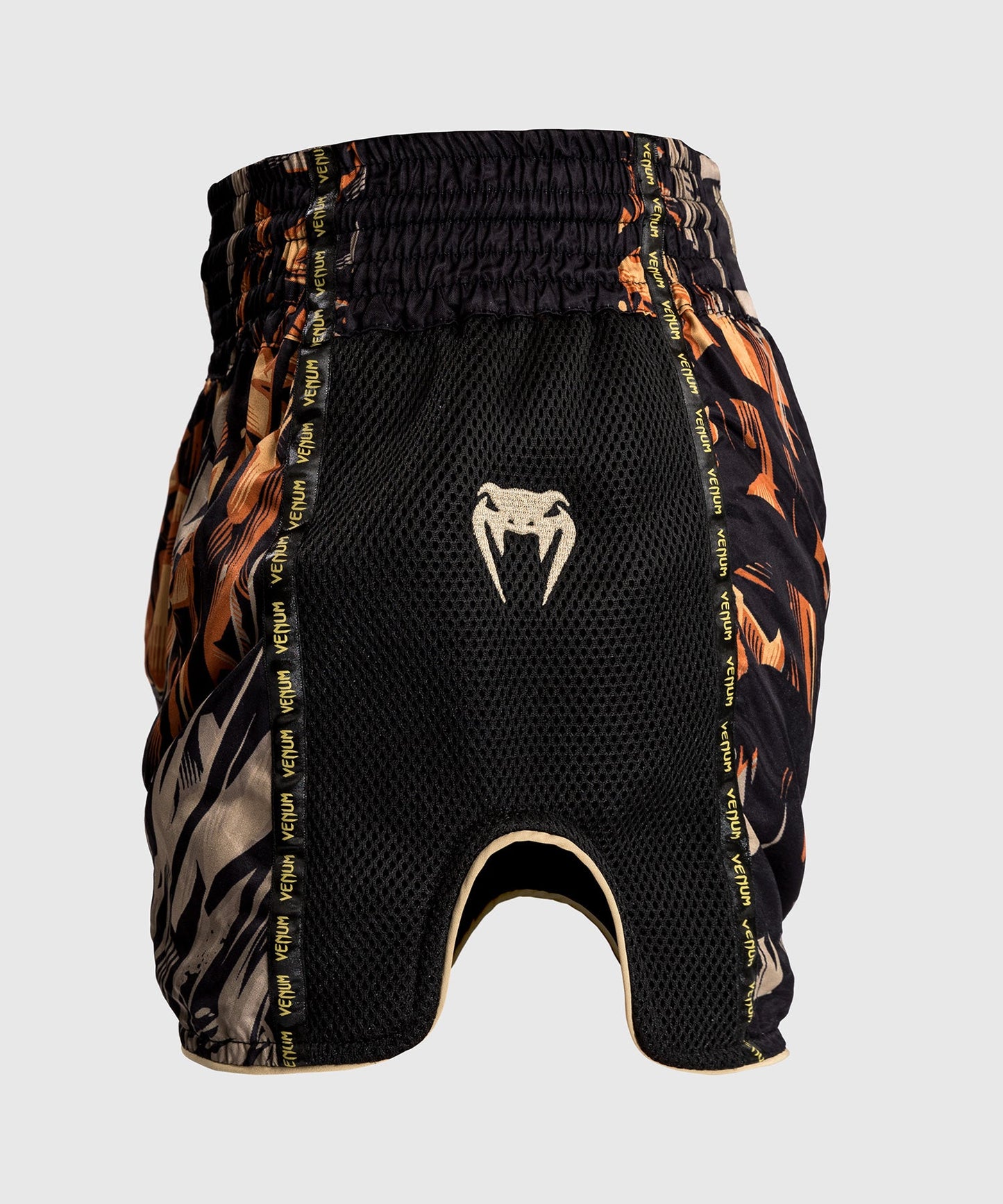 Venum Tiger Muay Thai Shorts - Schwarz/Neonorange