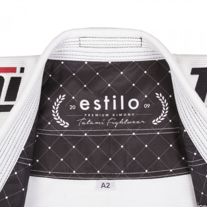 Kimono de JJB Femme Tatami Fightwear Estilo 6.0 - Blanc/Noir