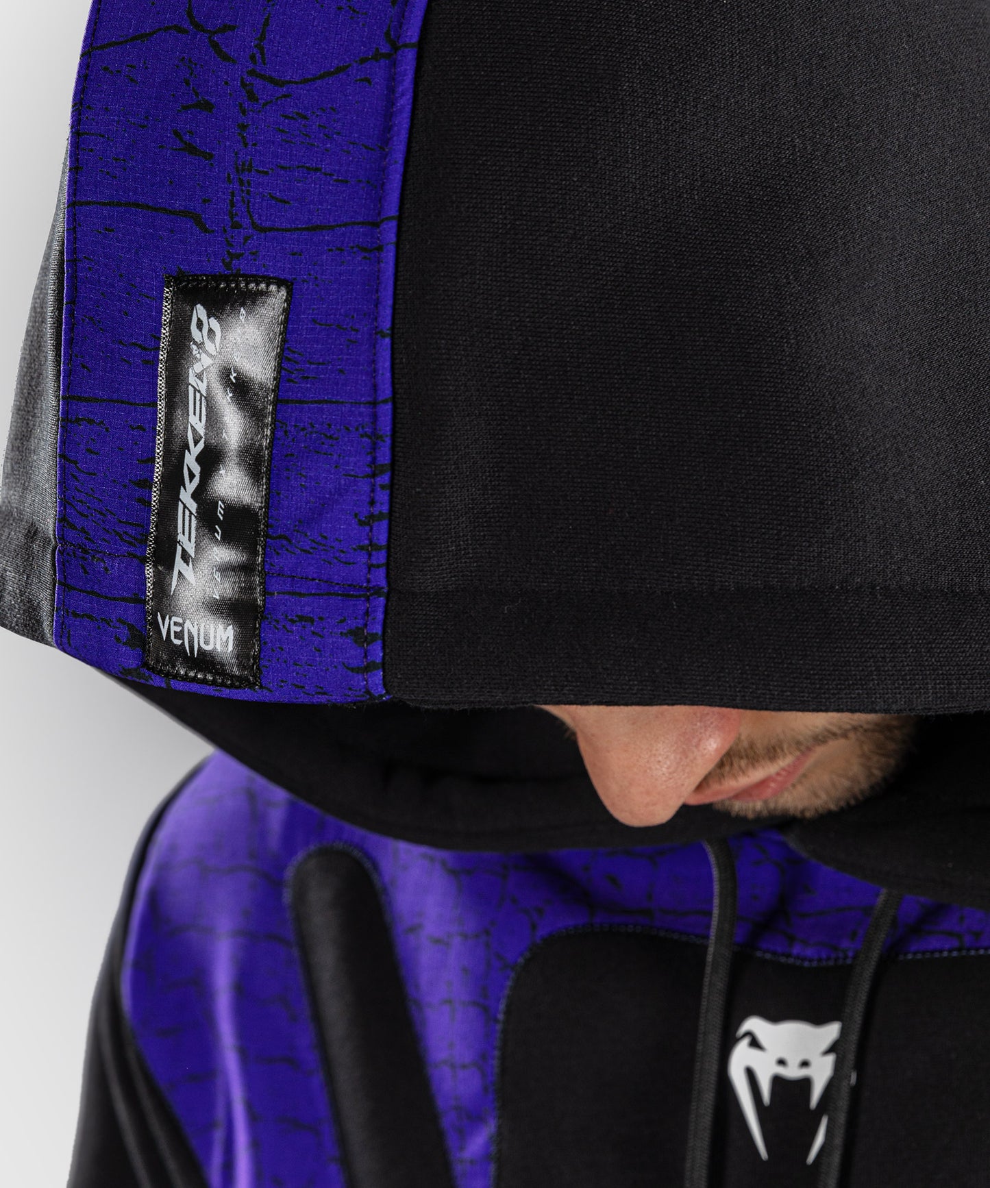 Venum x TEKKEN 8 Pullover Hoodie - Kazuya - Black/Purple
