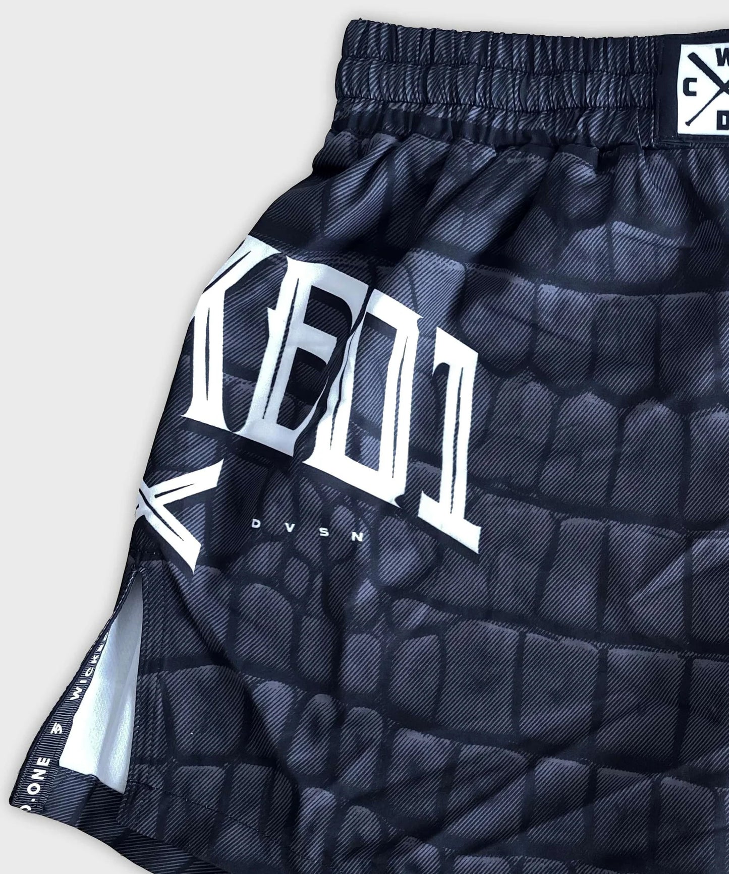 Wicked One Element Caïman Fightshorts - Schwarz