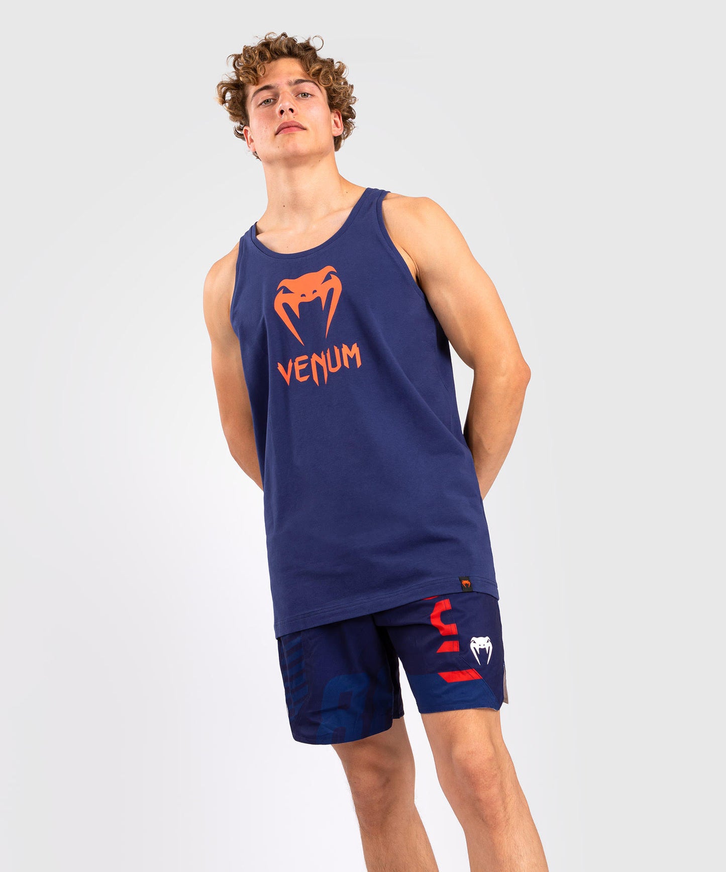 Venum Classic Tank Top - Marineblau/Orange