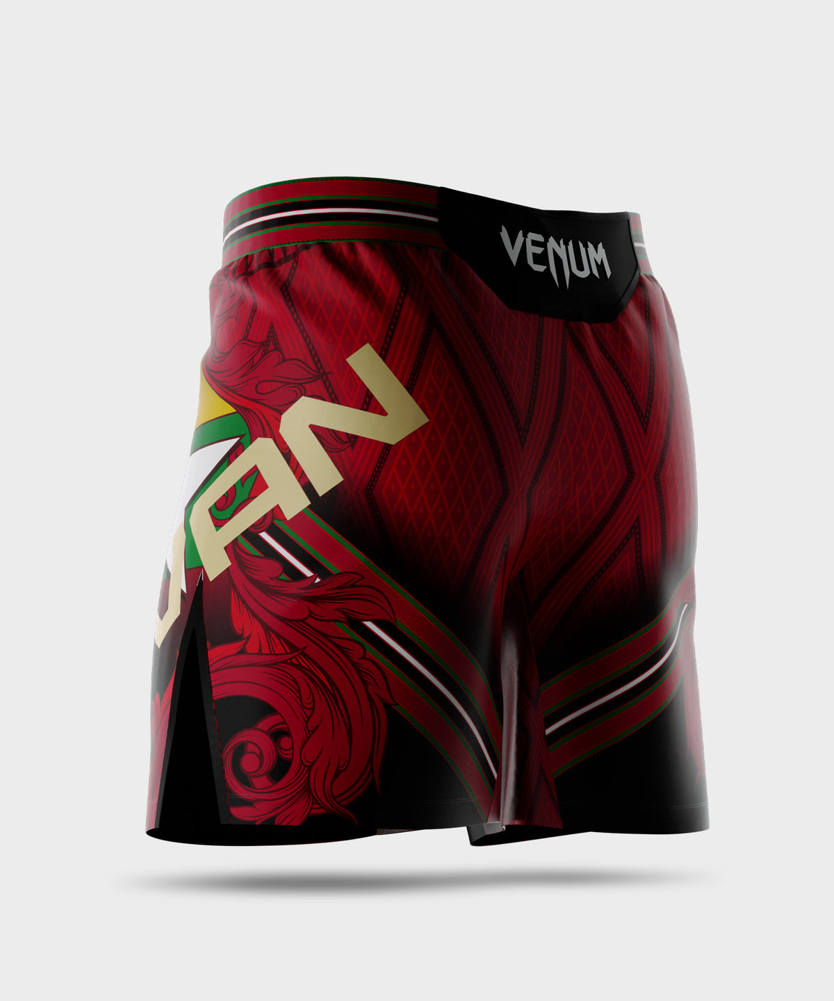 Men’s UFC Adrenaline Unrivaled by Venum Red Josh Van Short Fit Fight Short