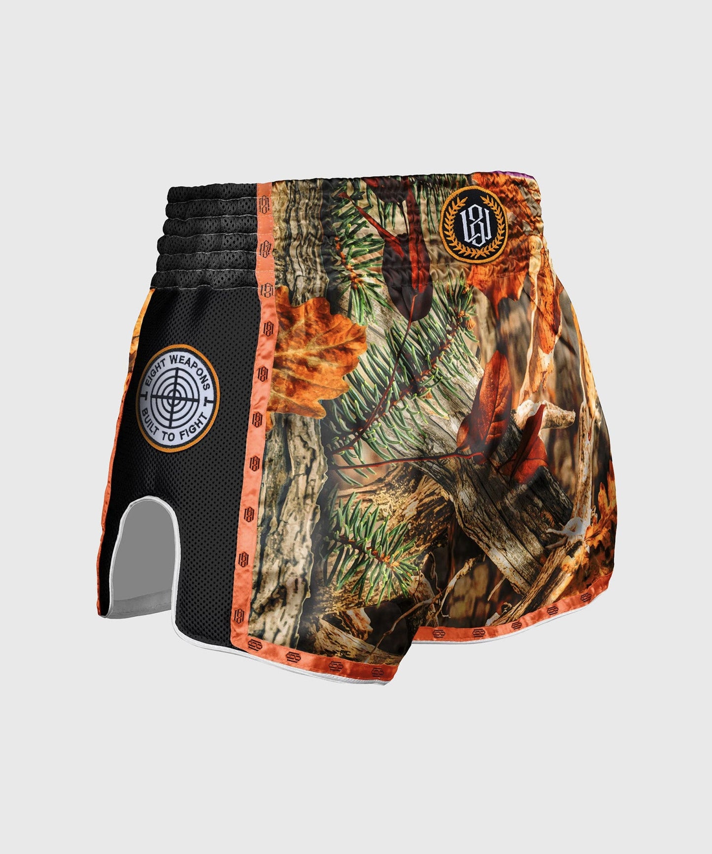 8 Weapons Hunter Fightshorts – Herbst Camo