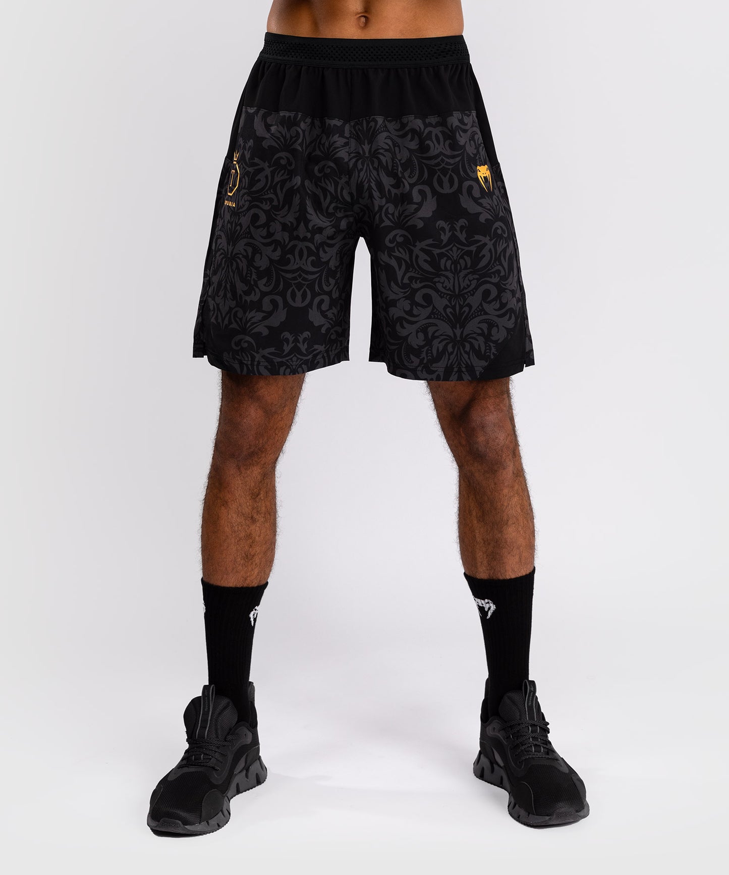 Short d'Entraînement Venum x Topuria Unmatched Edition - Noir/Doré