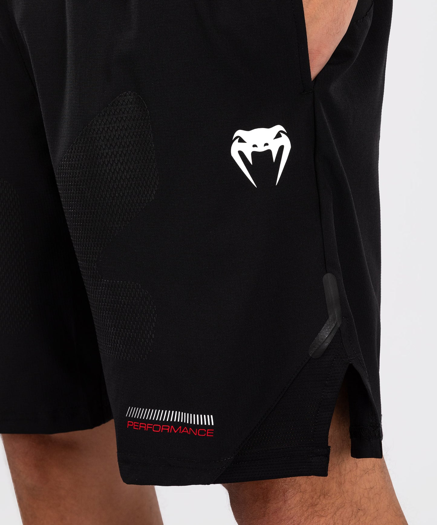 Venum Tactical XT Pantalón Corto de Entrenamiento Hombre - Negro/Rojo Fuego