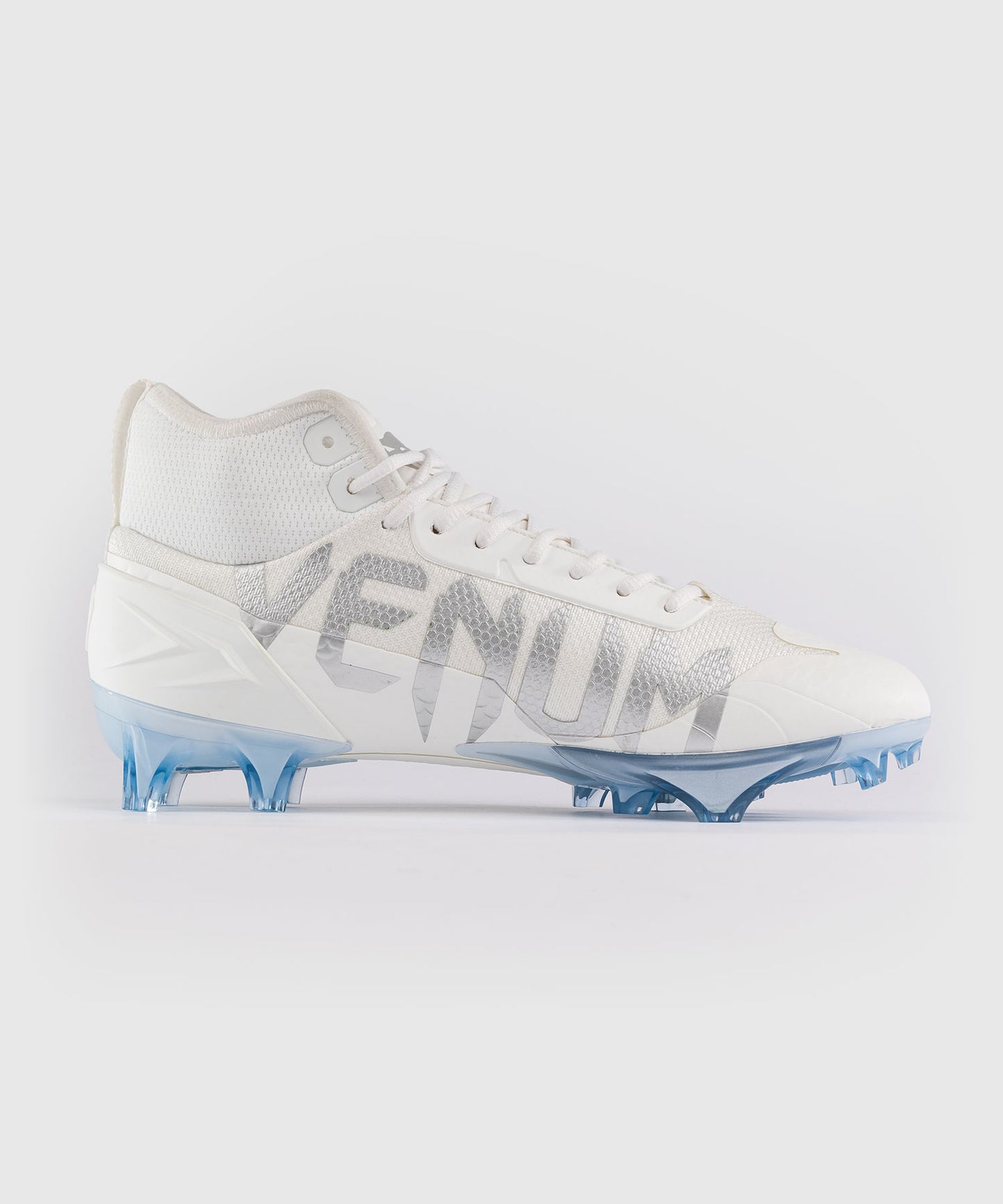 Venum Elite American Football Cleats - White/Silver