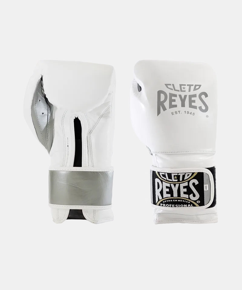 Gants de Boxe Cleto Reyes Sparring Édition Spéciale - Blanc/Argent