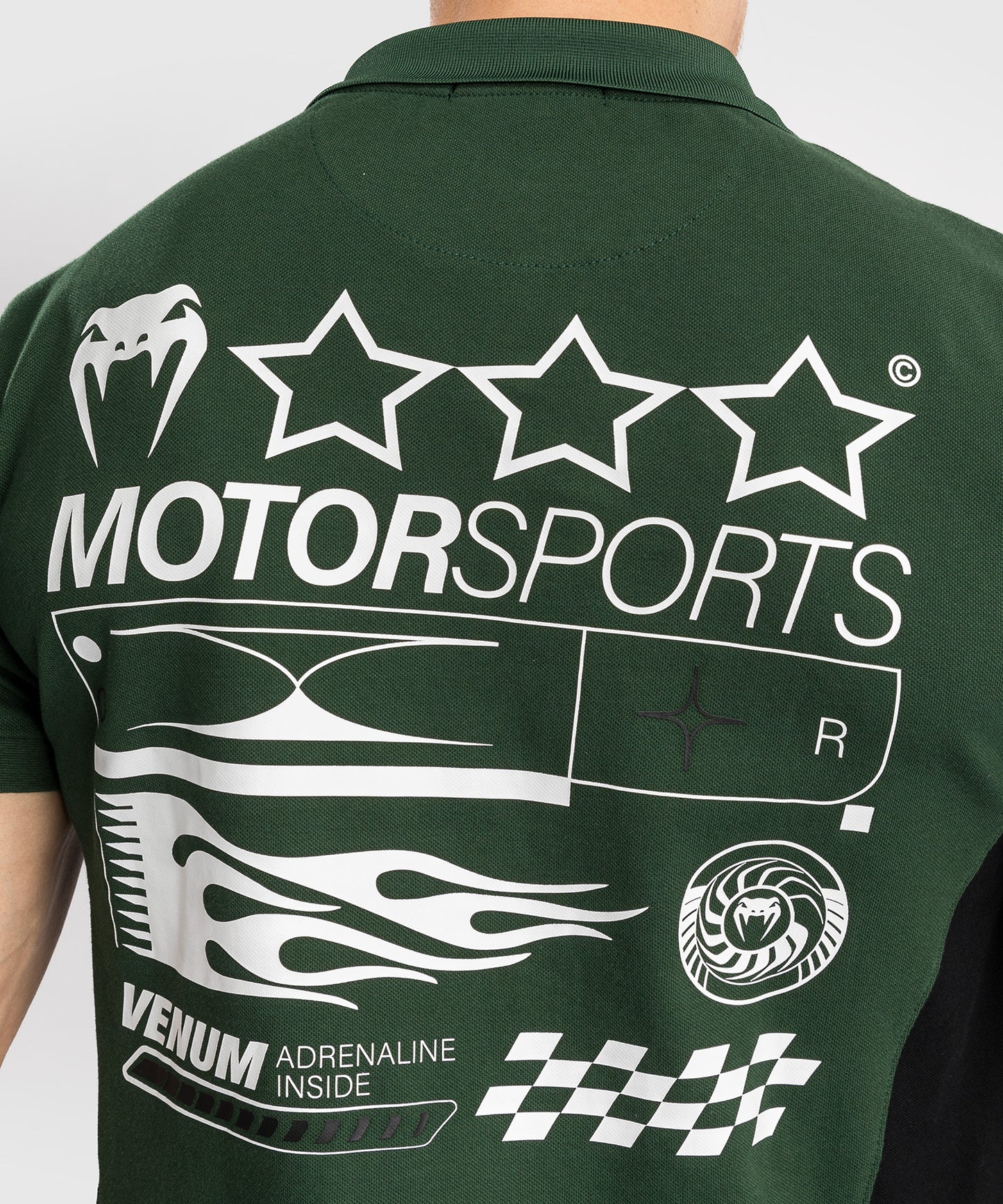 Polo en Coton Venum Motorsport - Vert Profond