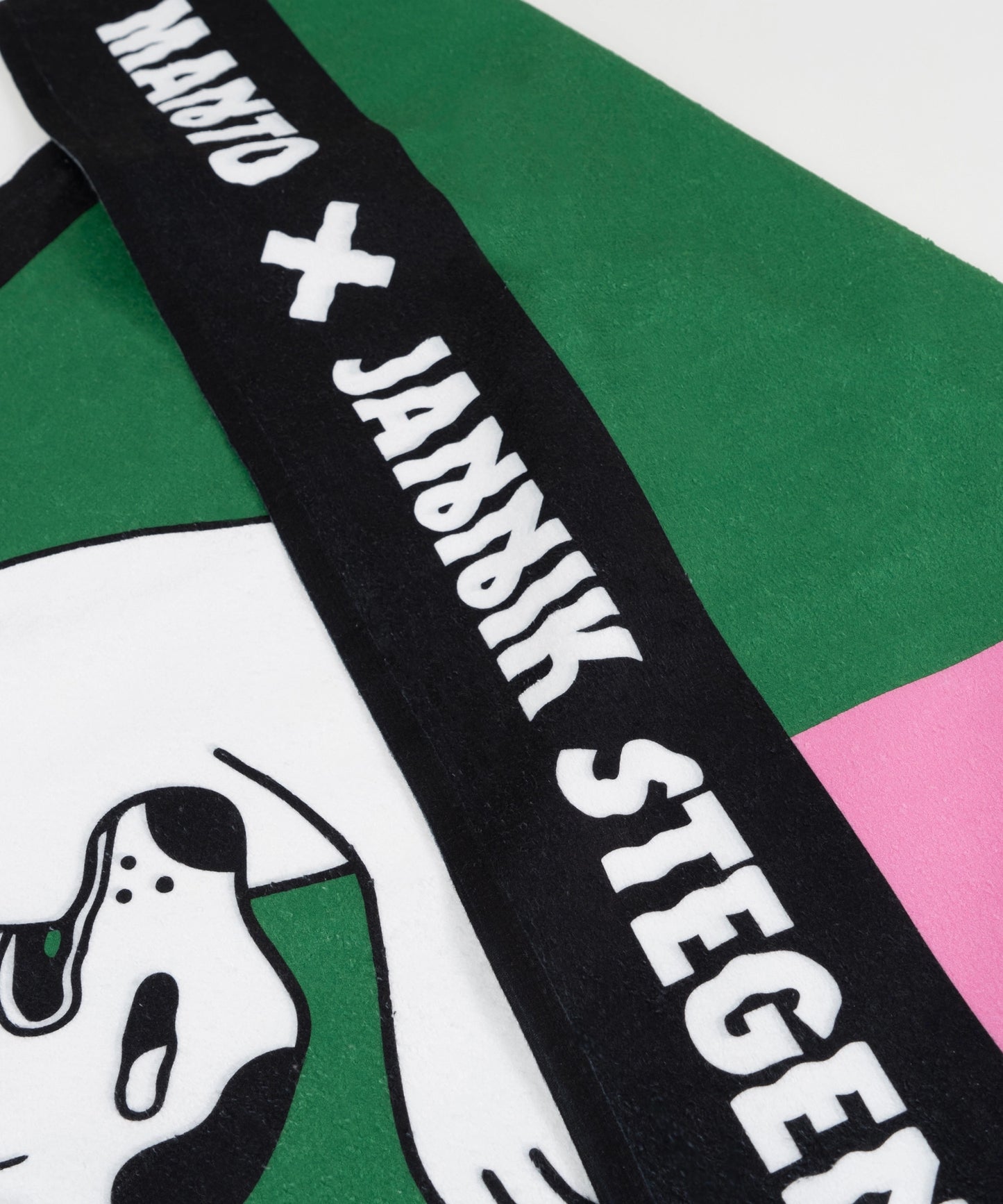 Manto Dogs Toalla Deportiva - Negro
