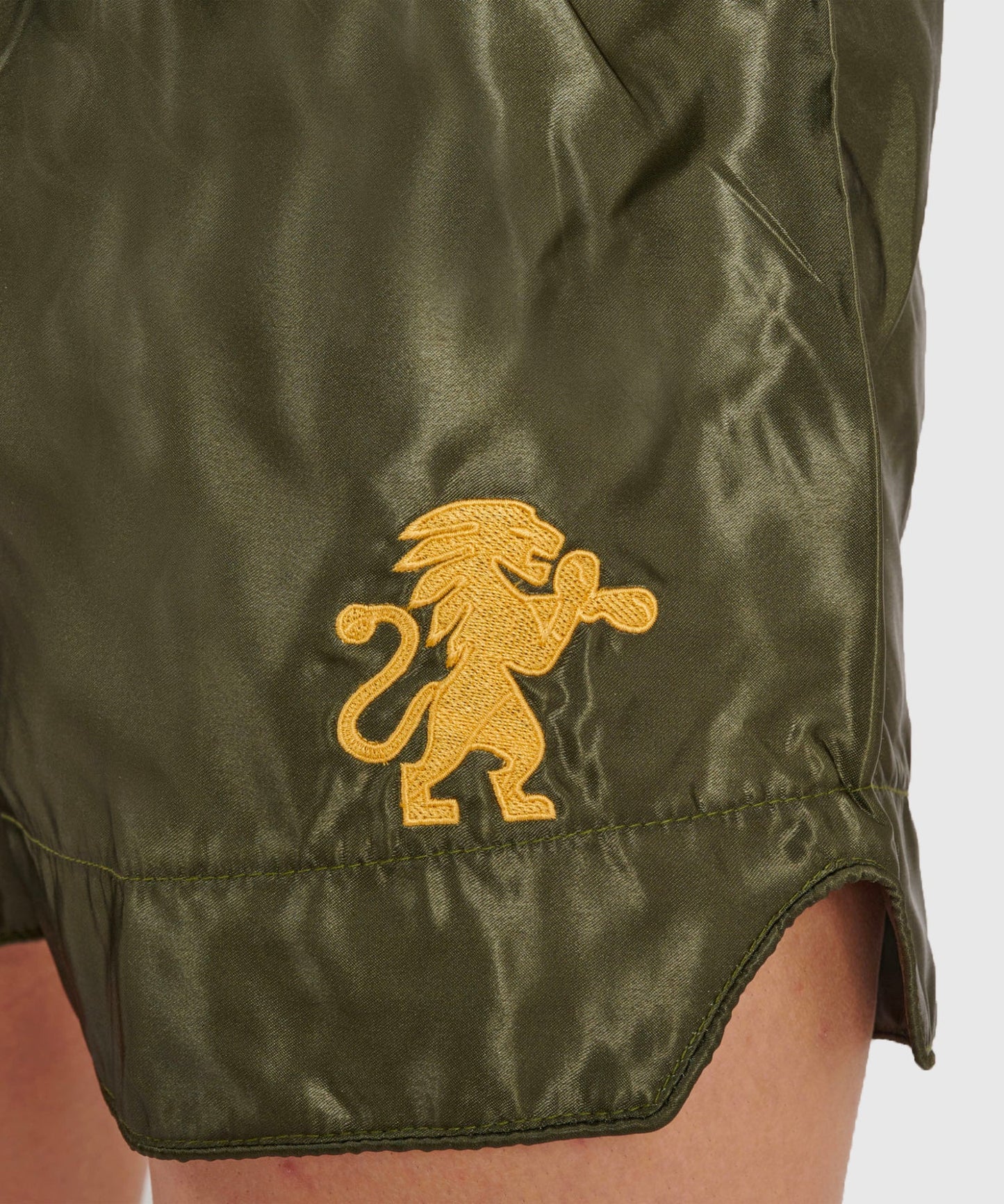 Leone Basic Muay Thai Shorts - Khaki