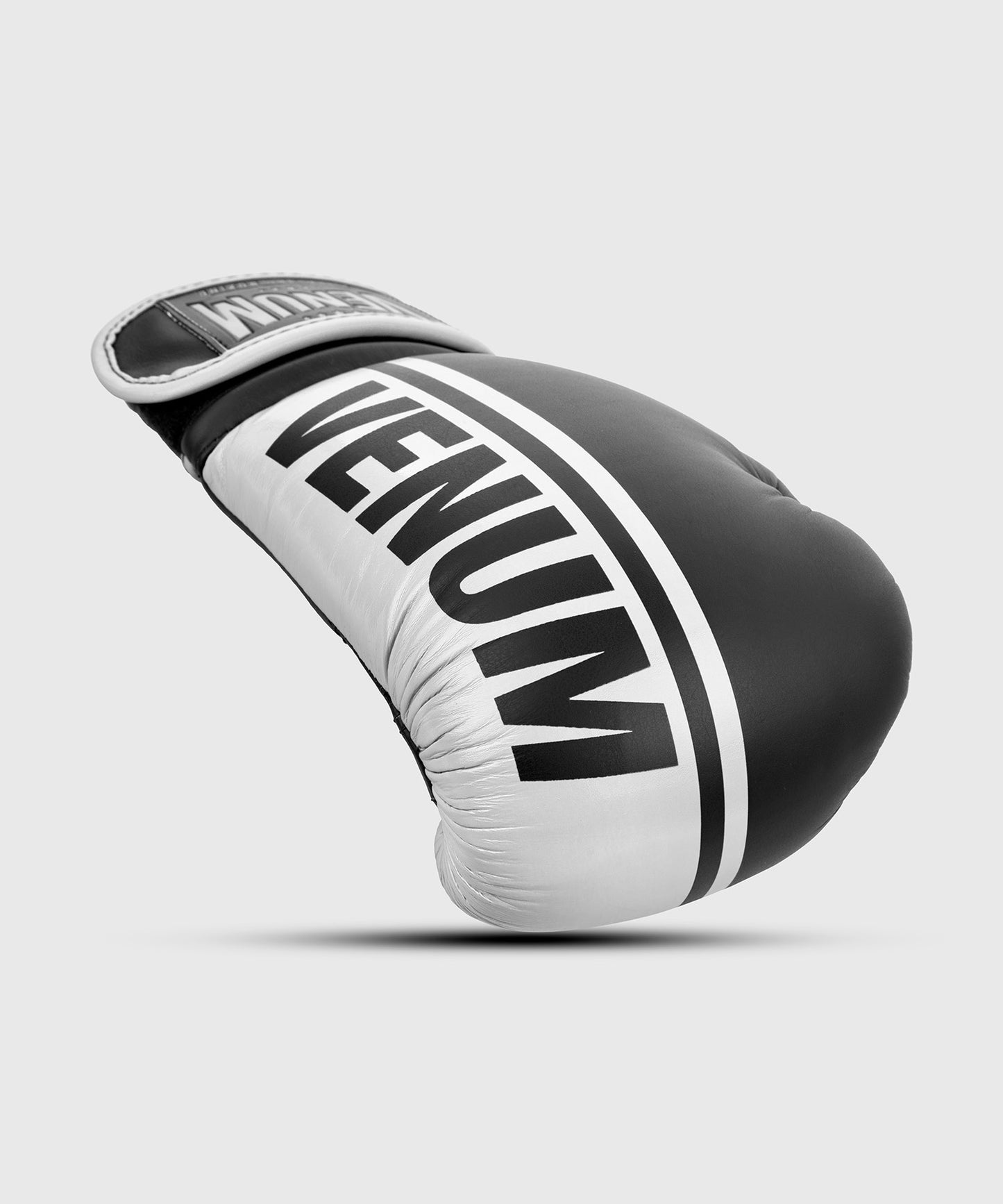 Gants de boxe Venum Shield Pro avec velcro - Noir/Blanc