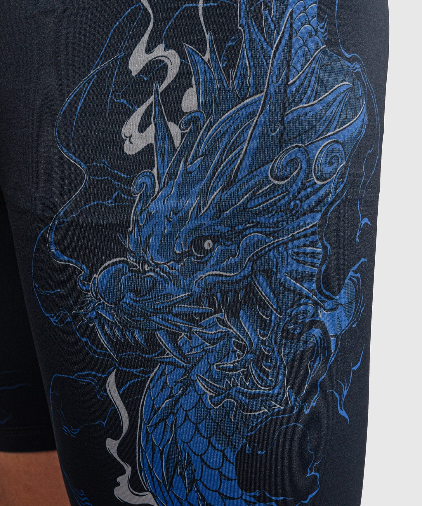 Venum Thunder Dragon Short de Compresión – Negro/Azul Real