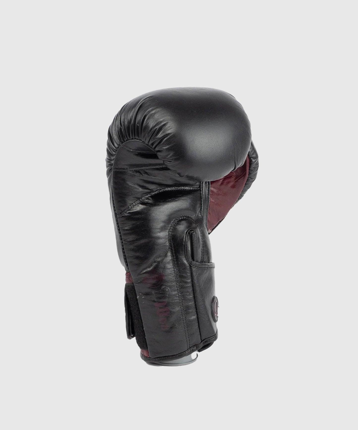 Metal Boxe Metal Omega Leather Boxing Gloves - Black/Bordeaux