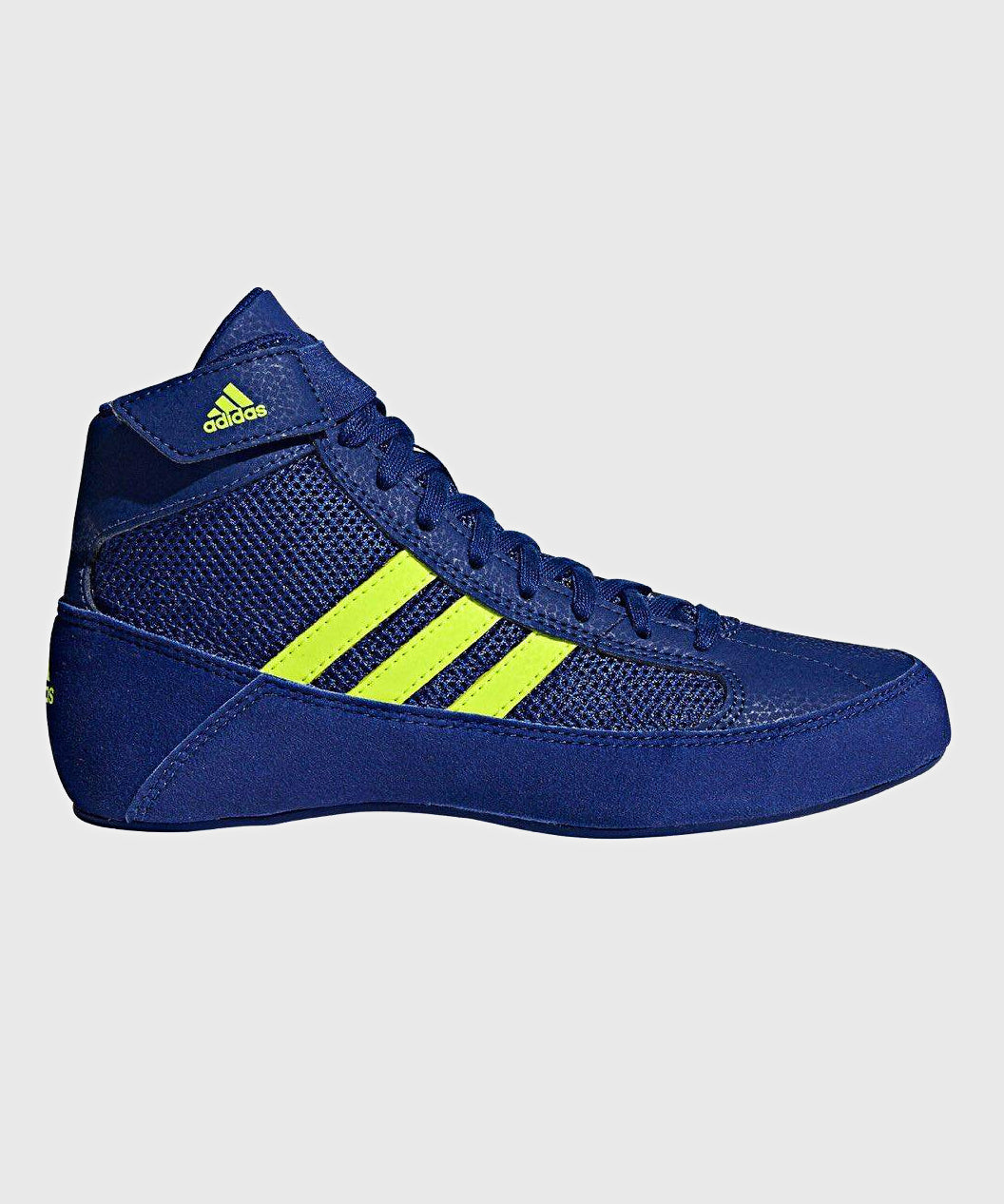 Adidas Havoc Wrestling Shoes Kids Blue/Yellow – Dragon Bleu