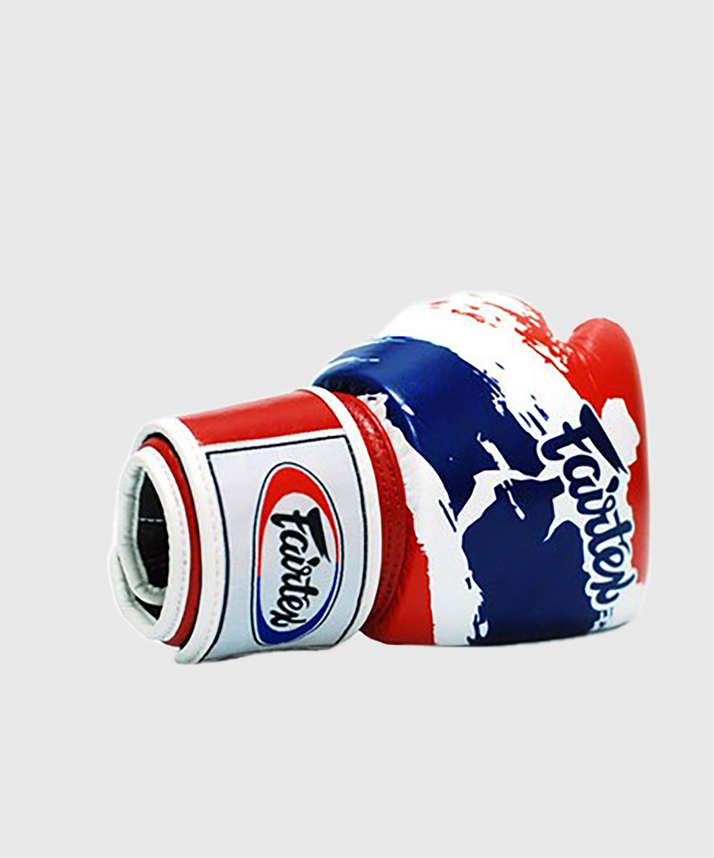 Gants de Boxe Fairtex Thai Pride - Blanc/Bleu/Rouge