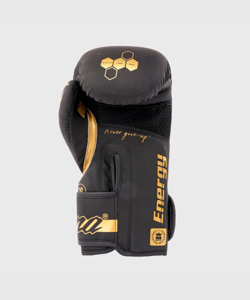 Montana Energy Newcode Boxing Gloves - Black/Gold