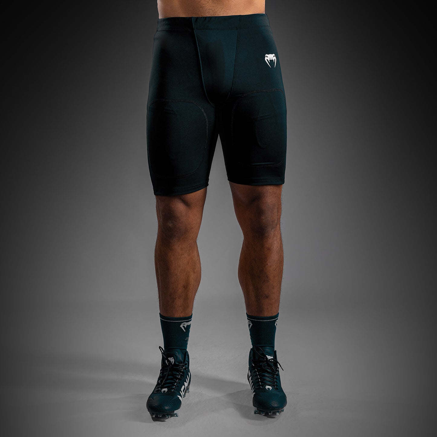 Venum Elite Fútbol Short de Compresión - Negro