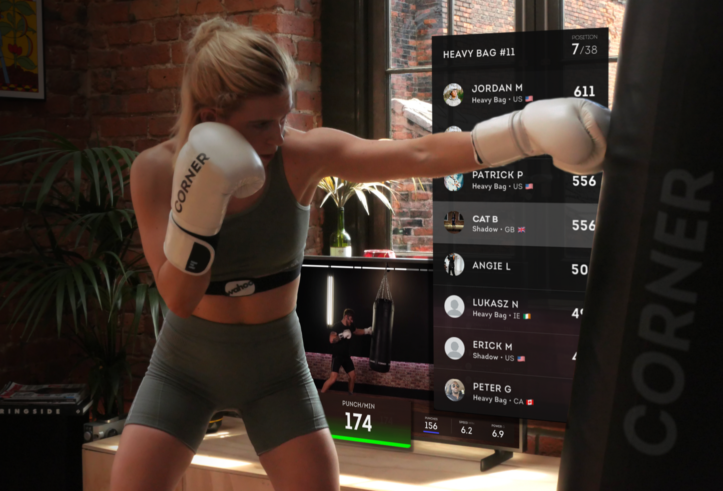 Capteurs de performance pour gants de boxe Corner