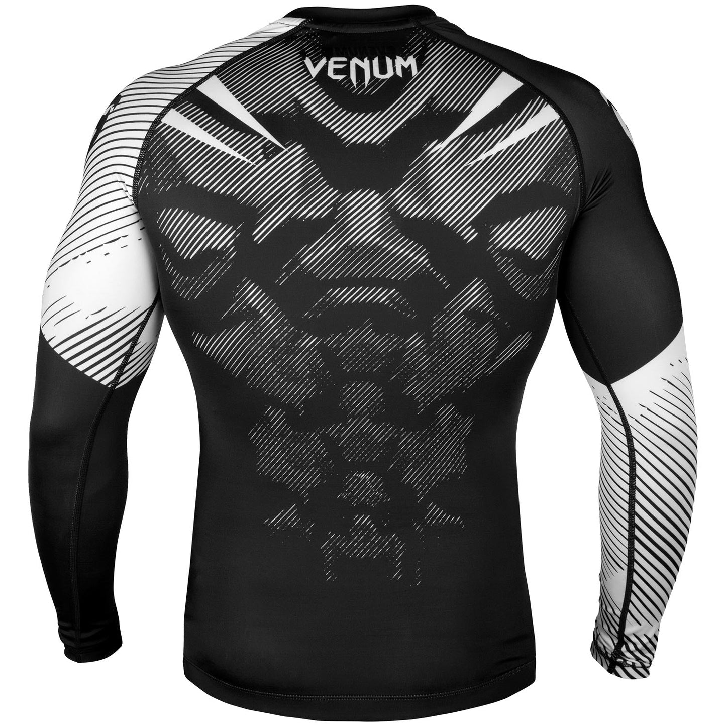 Rashguard Venum NoGi 2.0 - IBJJF Approved Long Sleeve - Black/White