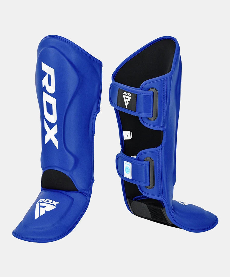 RDX T1 Shin Guards WAKO Approved - Blue