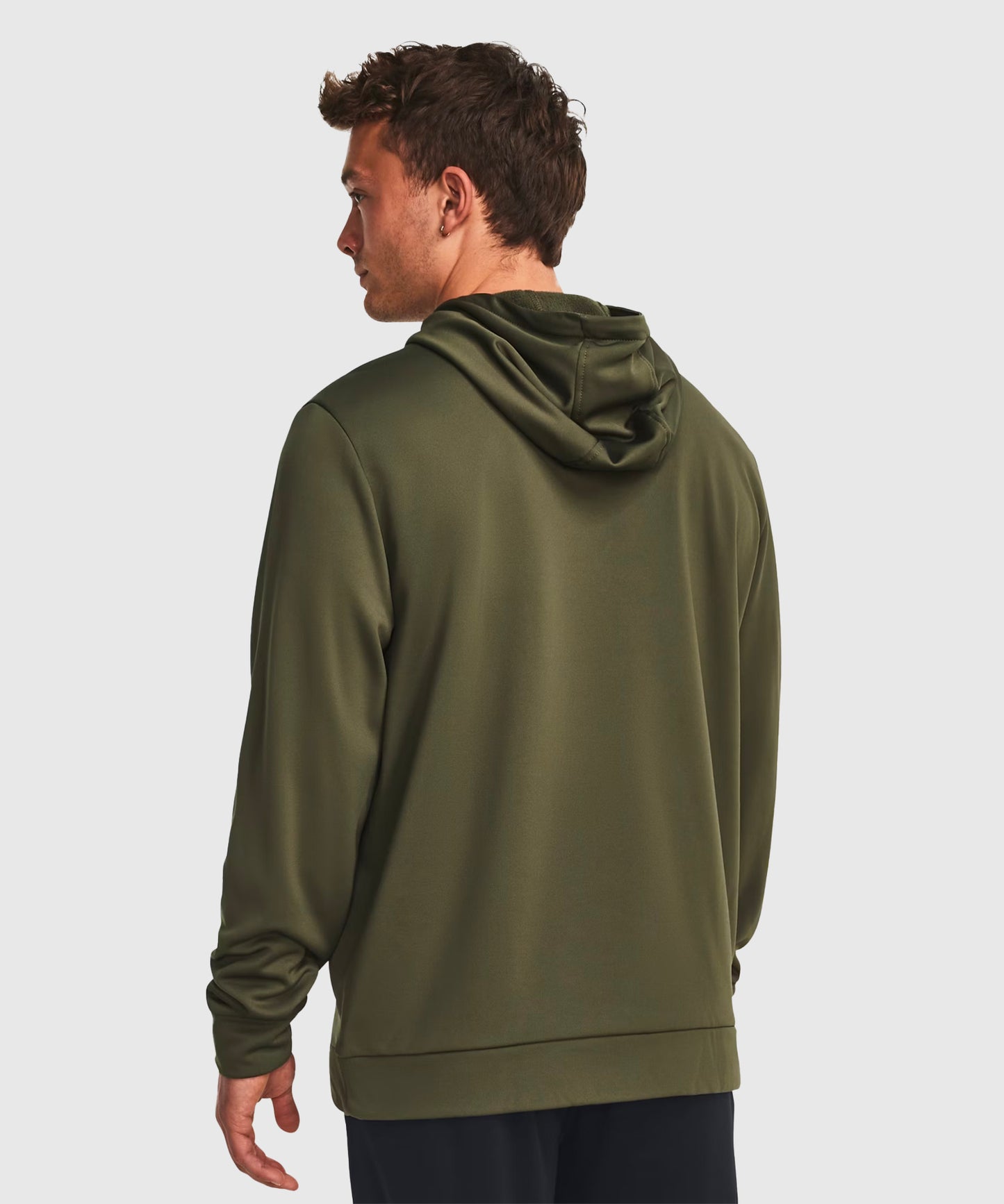Sweat À Capuche Under Armour Fleece Big Logo - Kaki