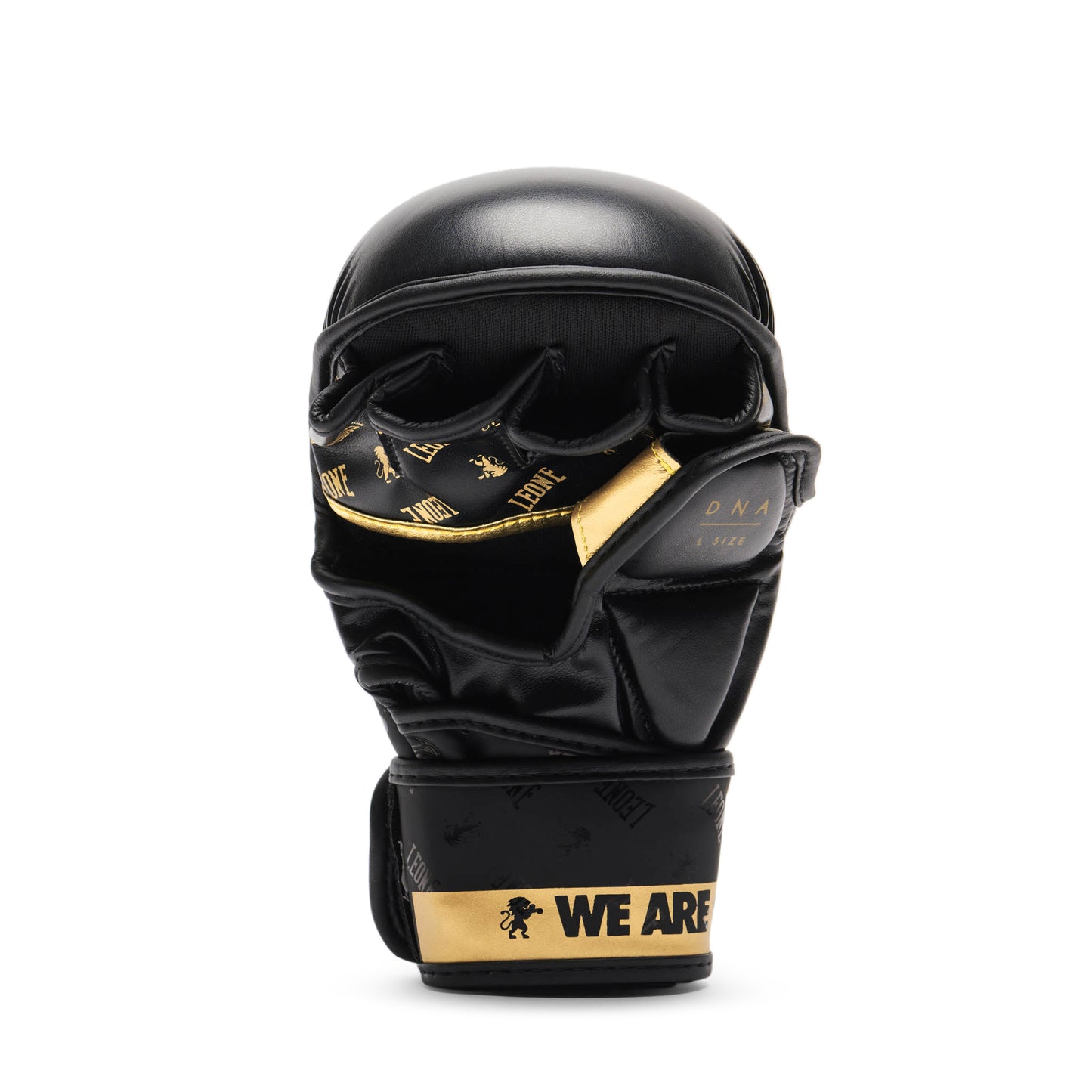 Gants de sparring MMA DNA Leone - Noir/Or