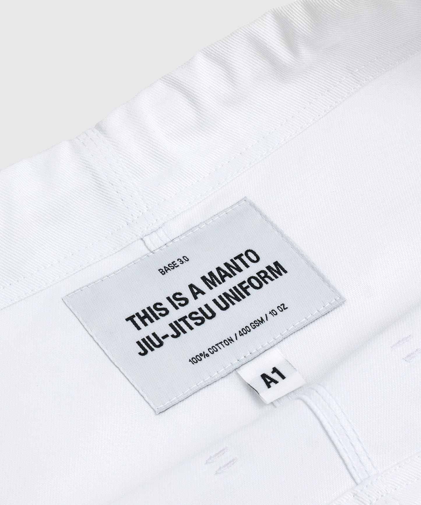 Manto Base 3.0 Kimono de BJJ - Blanco
