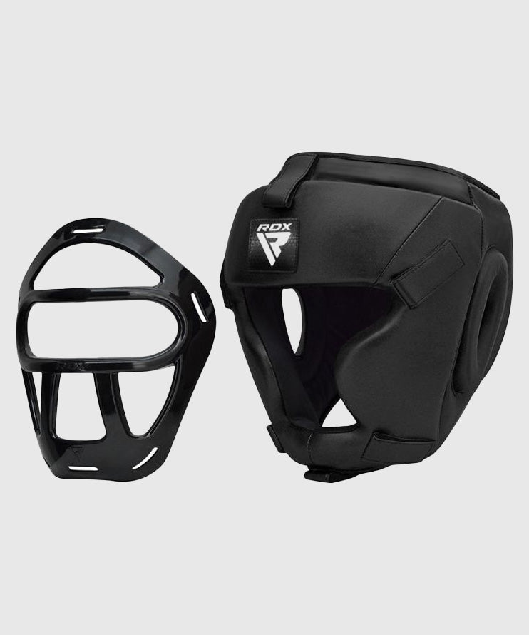 Casque de Boxe RDX grille Sports Zero impact - Noir