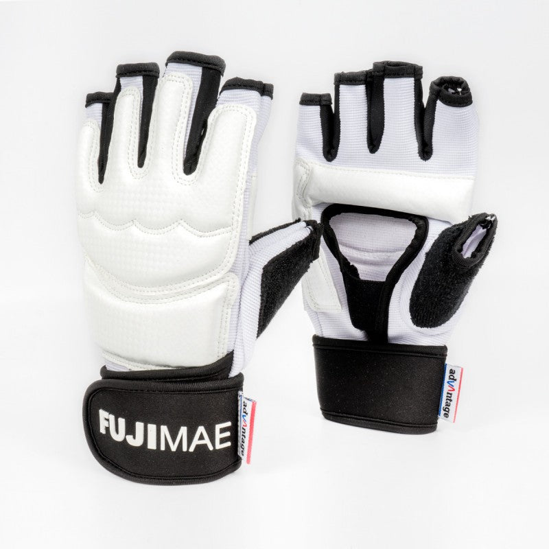 GANTS DE TAEKWONDO ADVANTAGE FUJIMAE - Blanc