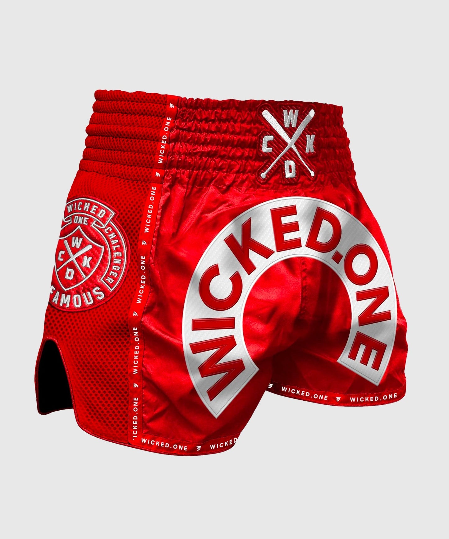 Wicked One Herd Muay Thai Shorts - Rot